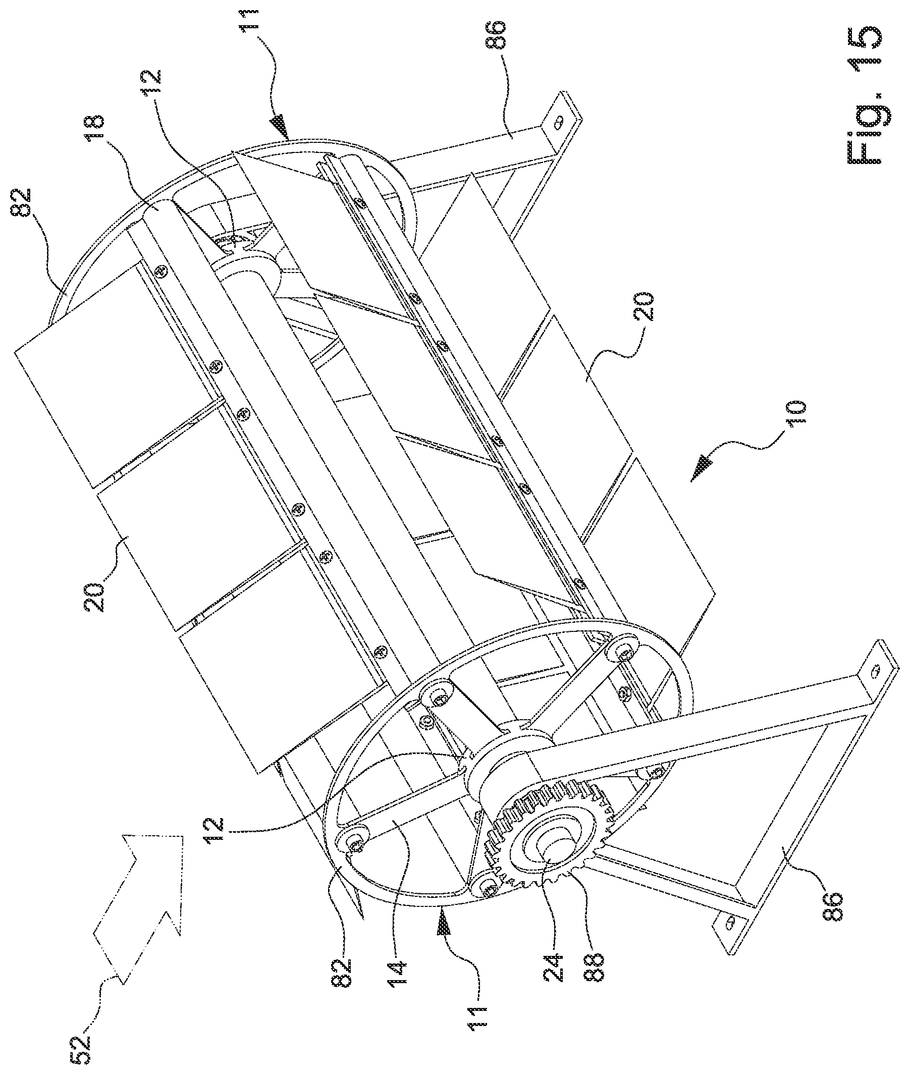 Patent US12092071 Figure 16 – Rotor for power driving