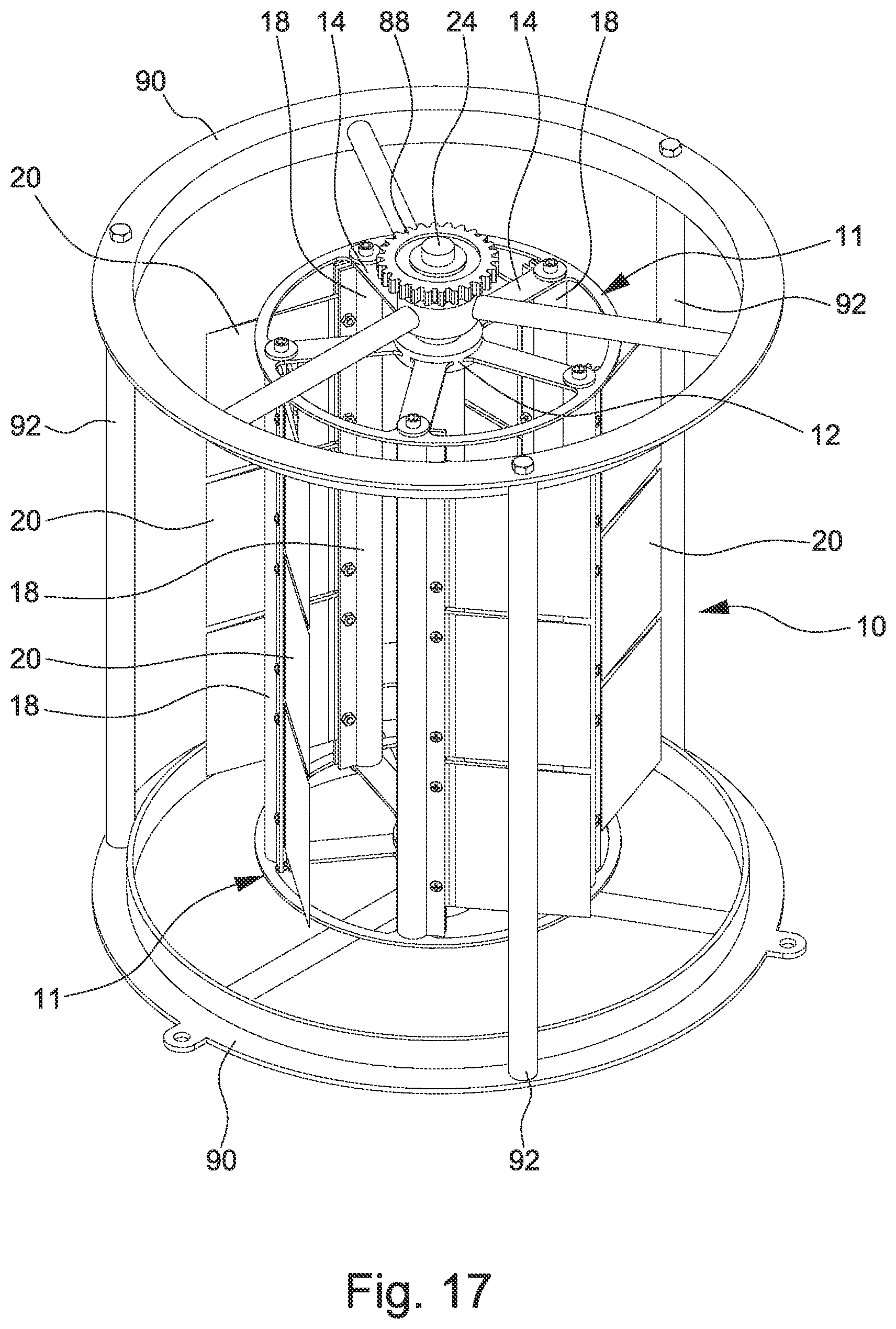 Patent US12092071 Figure 18 – Rotor for power driving