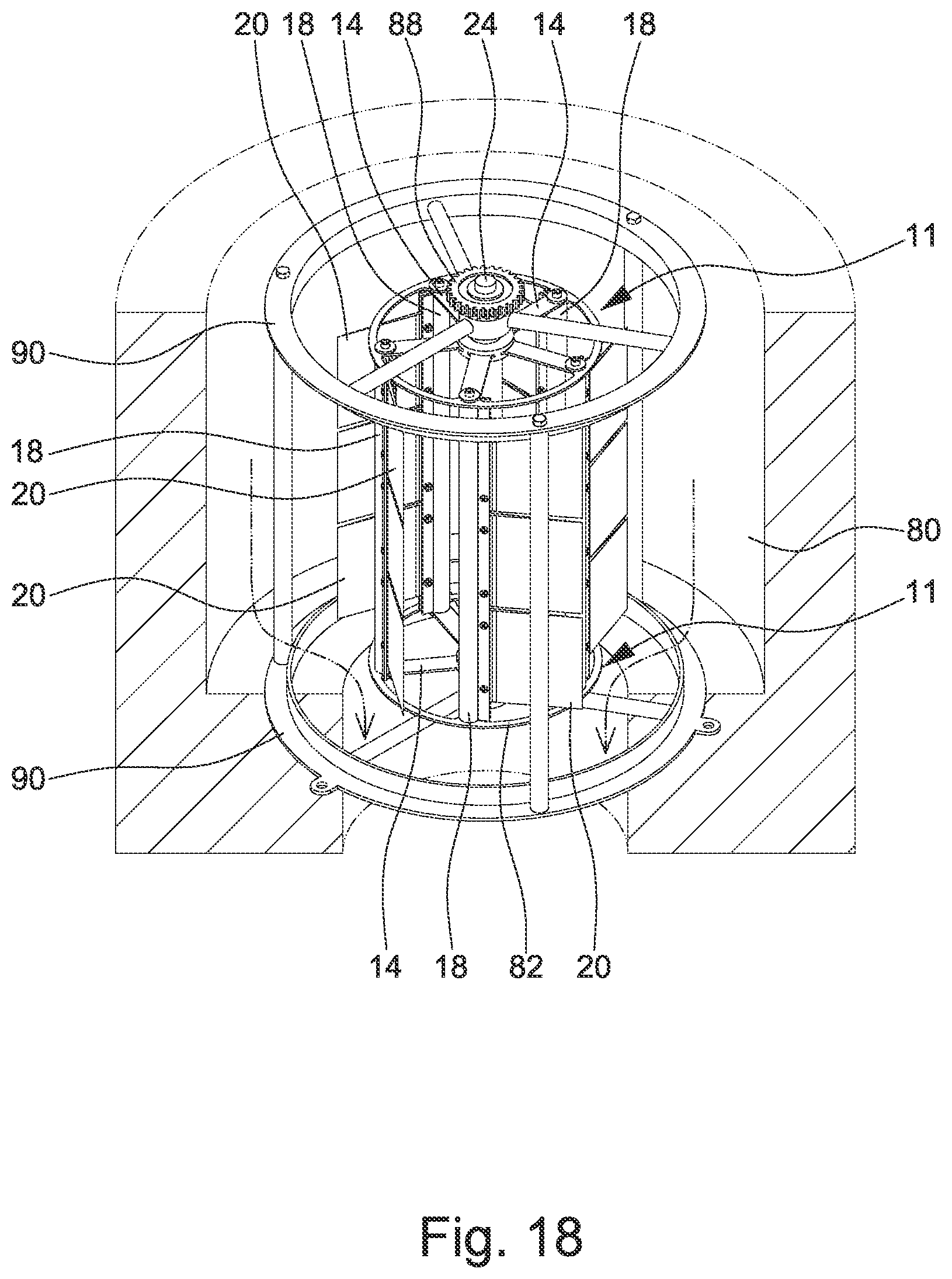 Patent US12092071 Figure 19 – Rotor for power driving