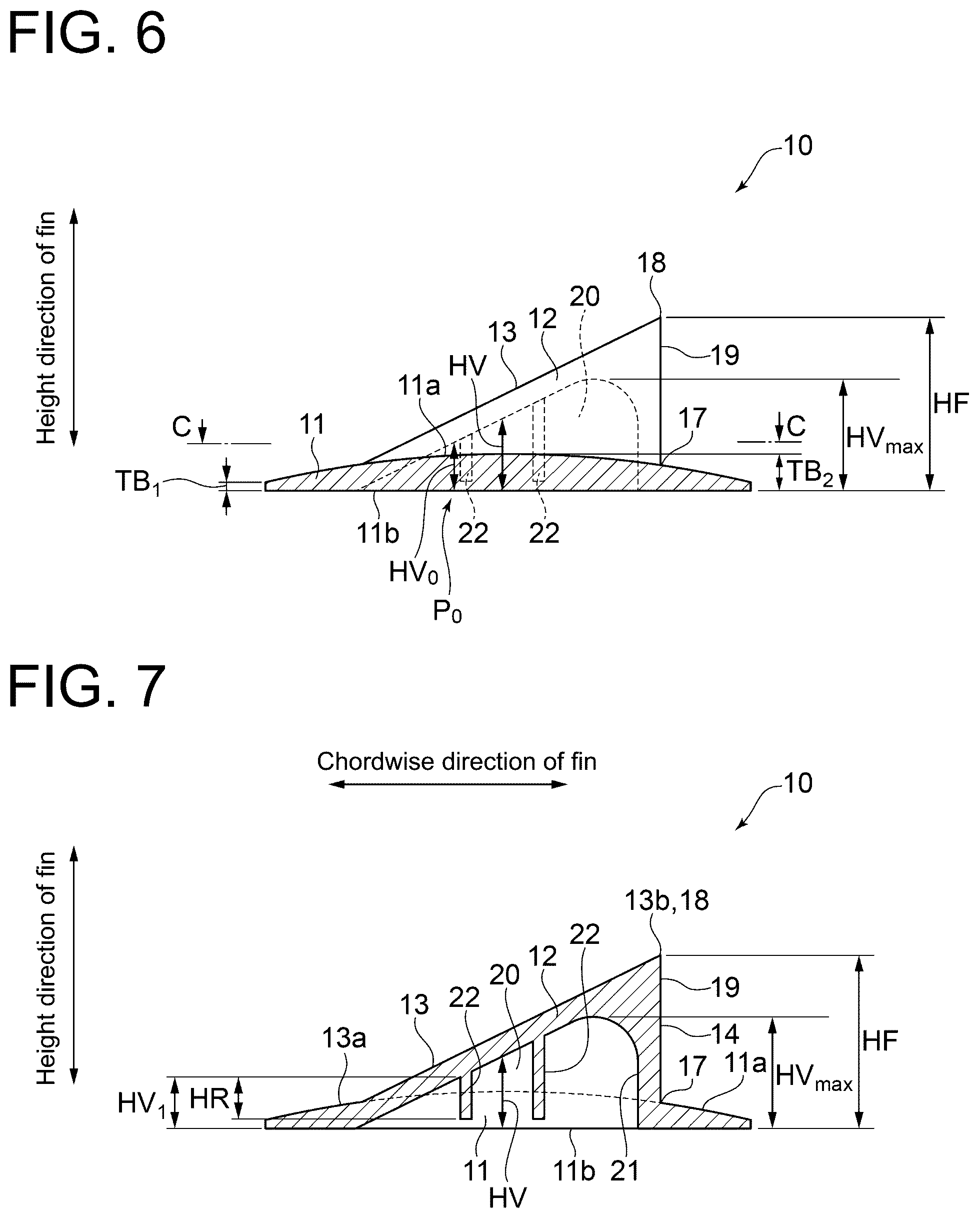 Patent US12092072 Figure 6 – Vortex generator for wind turbine blade, wind turbine blade and wind power generating apparatus, and method for manufacturing wind turbine blade