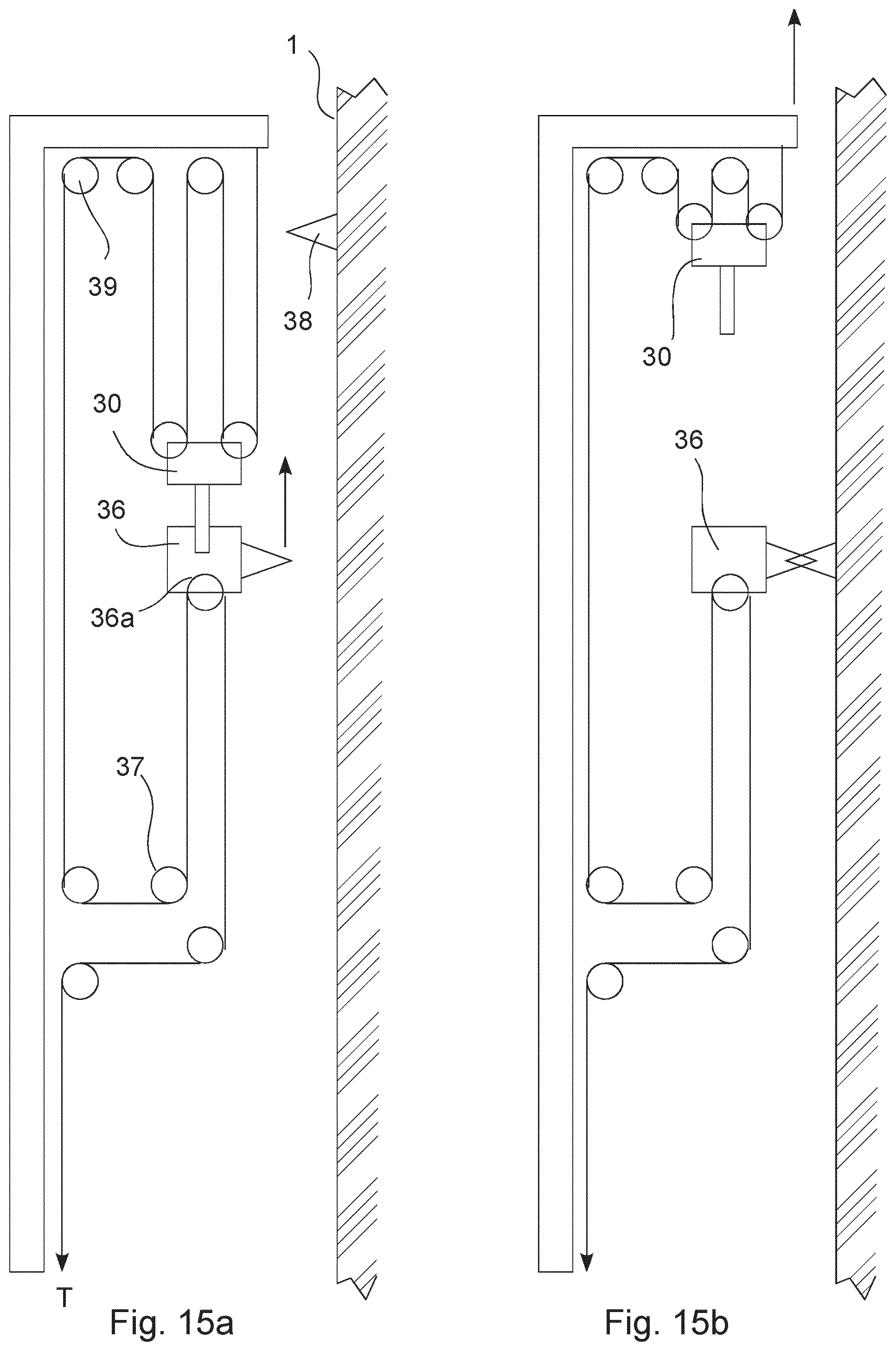 Patent US12092073 Figure 15 – Wind turbine tower with crane connection elements and a crane with tower flange connection elements