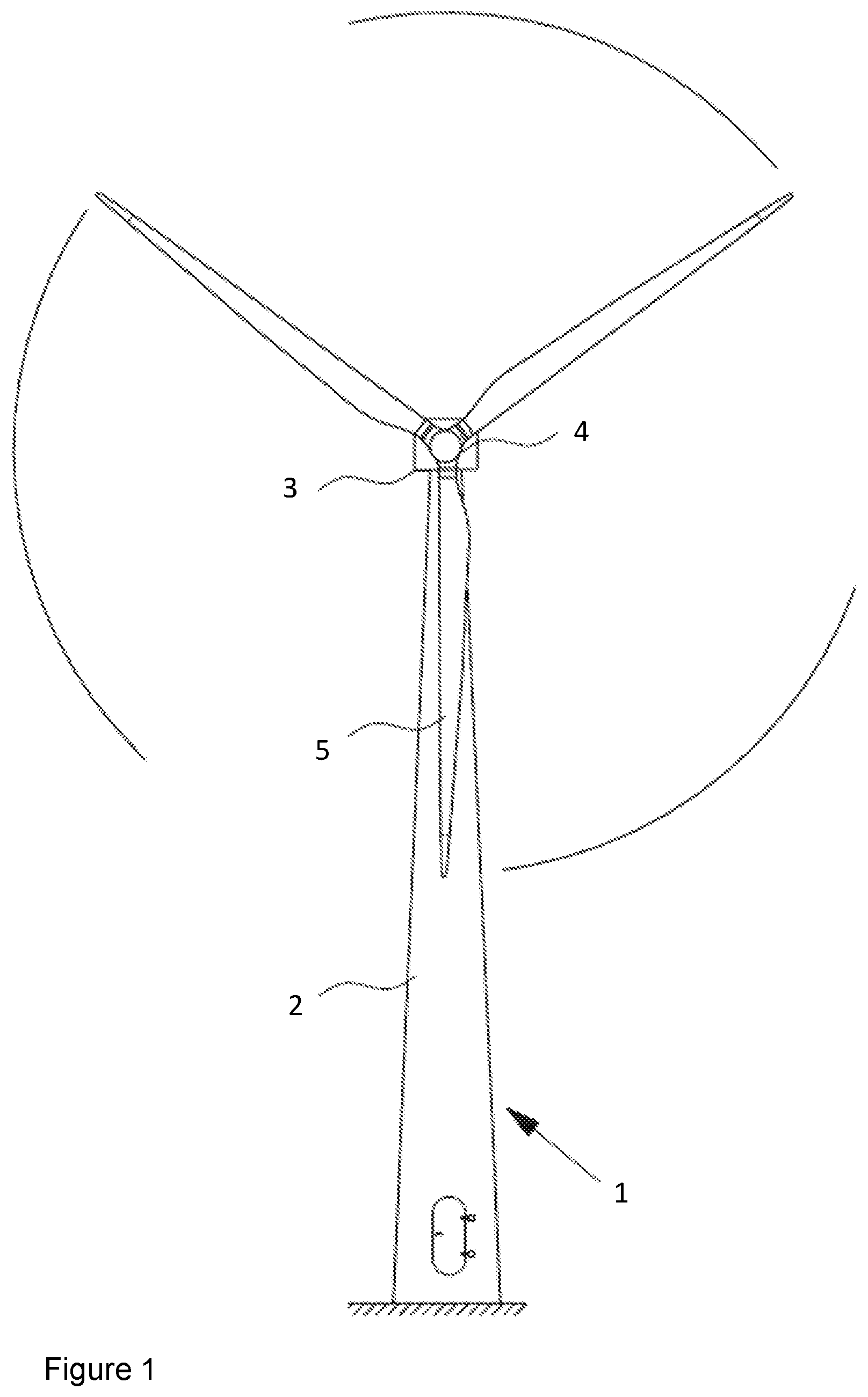 Patent US12092075 Figure 1 – Method of prolonging pitch bearing lifetime and pitch bearing