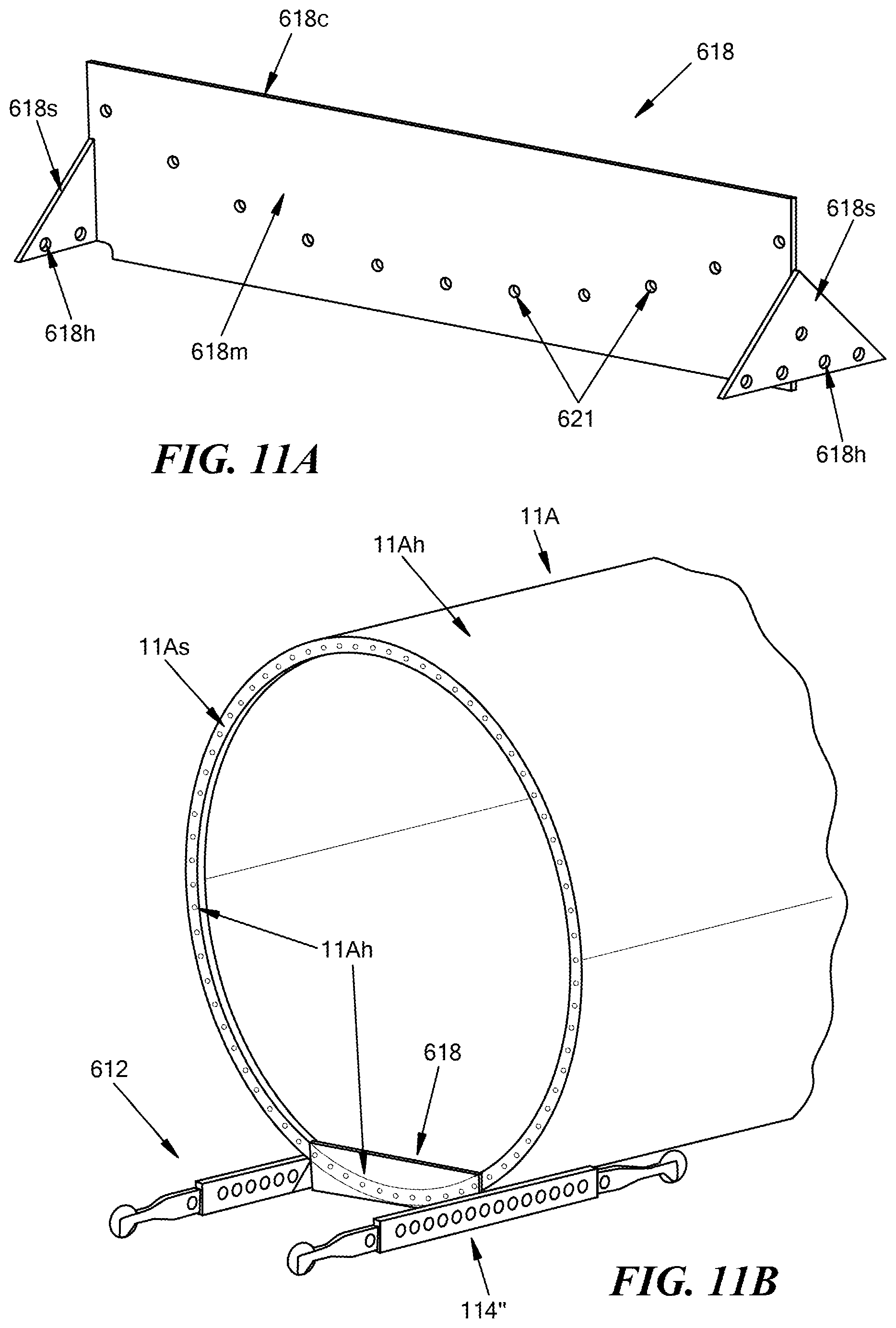 Patent US12092076 Figure 11 – Systems, methods, and vehicles for transporting large cargo onto and off a transport vehicle