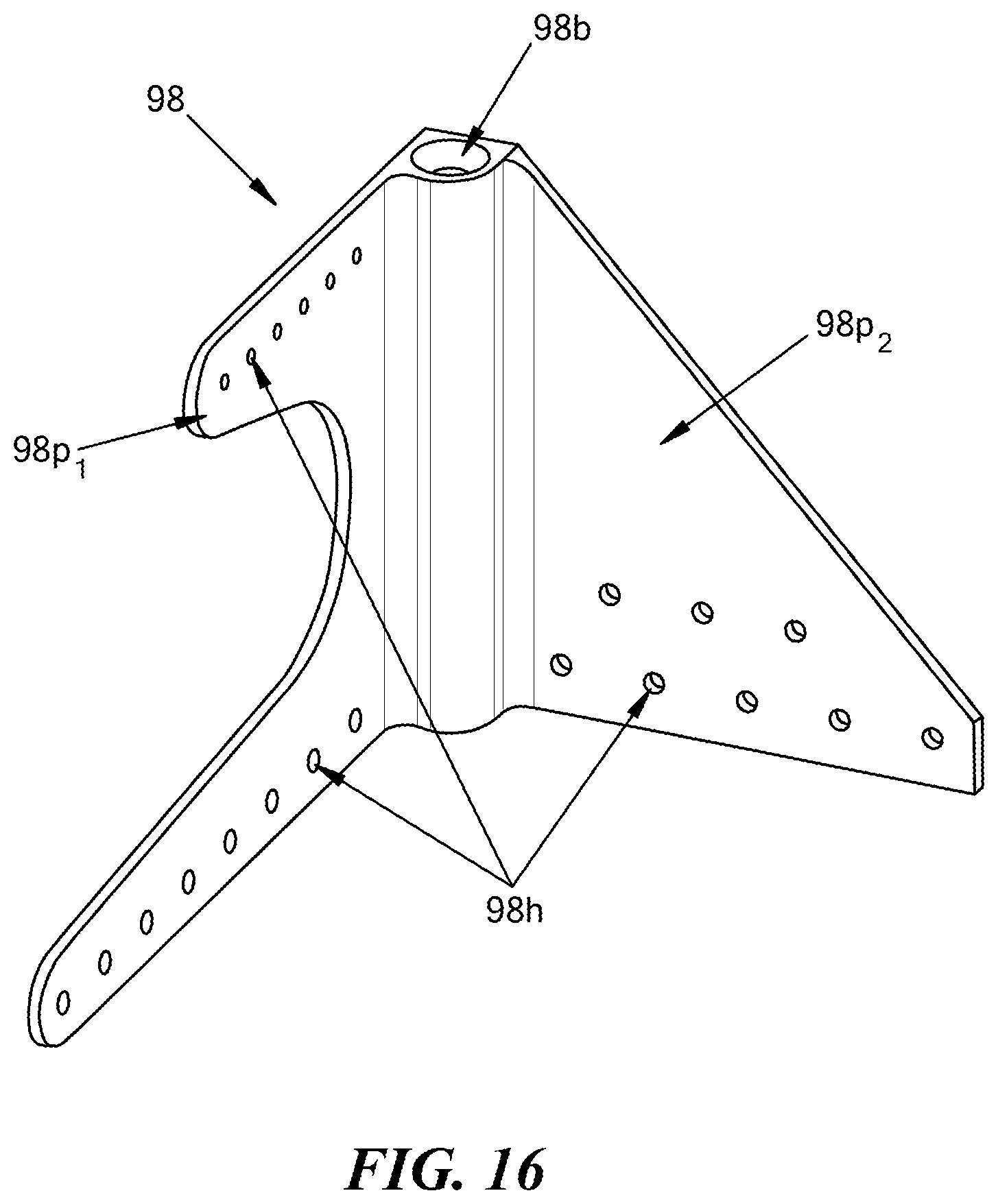 Patent US12092076 Figure 16 – Systems, methods, and vehicles for transporting large cargo onto and off a transport vehicle