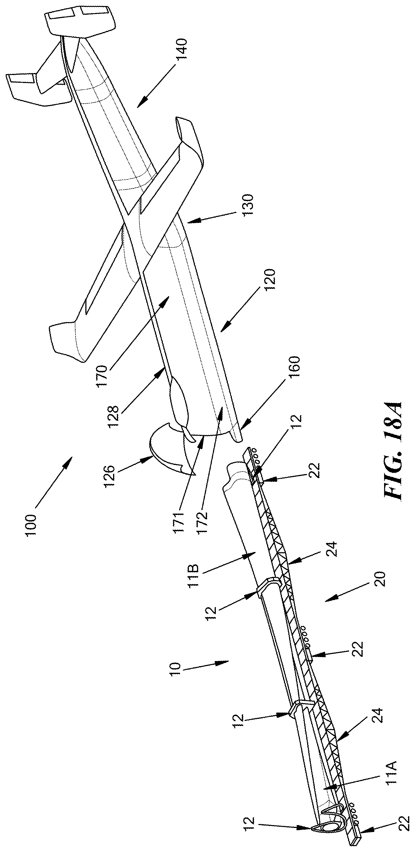 Patent US12092076 Figure 18 – Systems, methods, and vehicles for transporting large cargo onto and off a transport vehicle