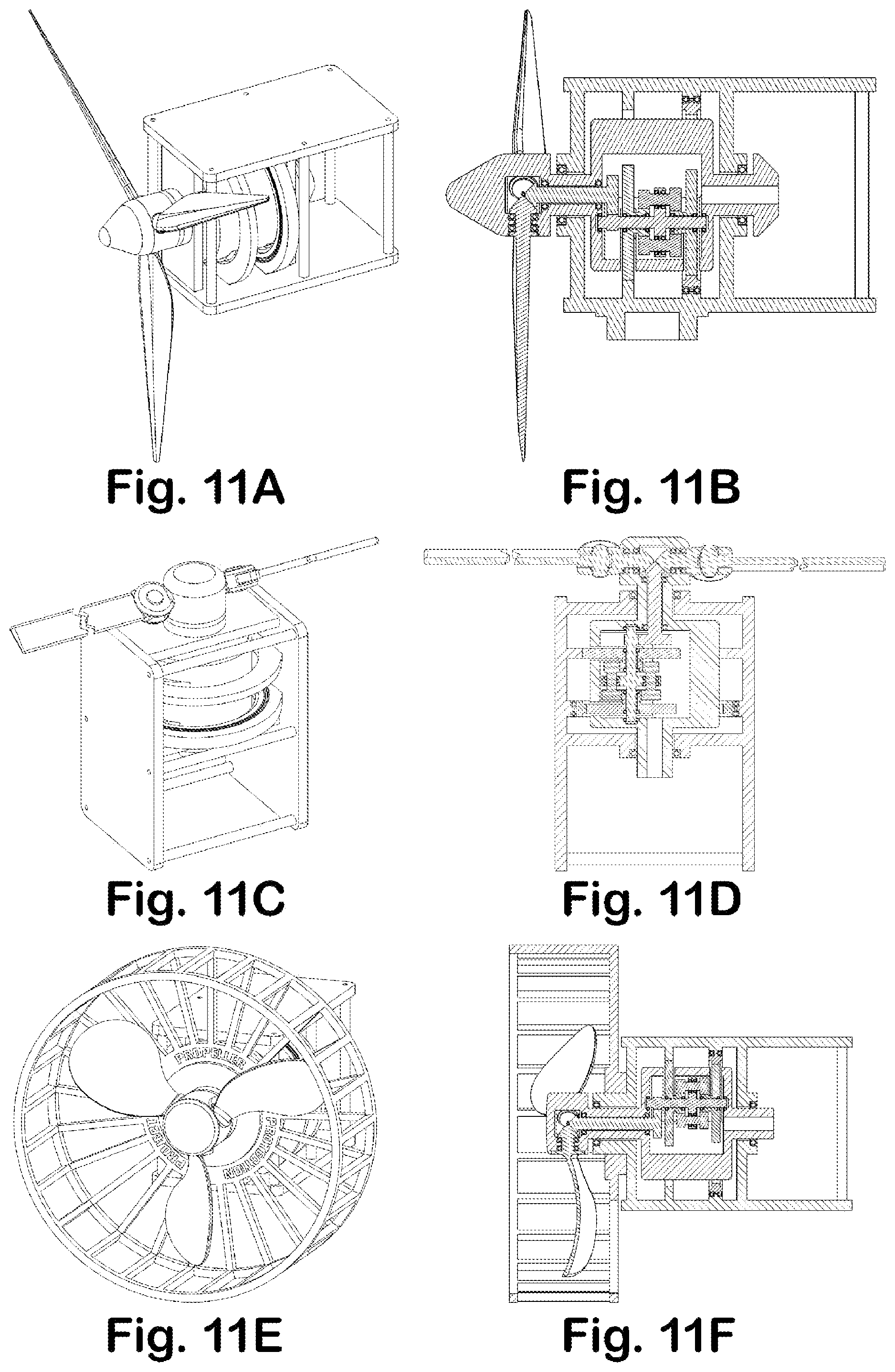 Patent US12092077 Figure 10 – Transmission of endless rotation to a shaft on an endlessly rotating carrier independently of the rotation of the carrier