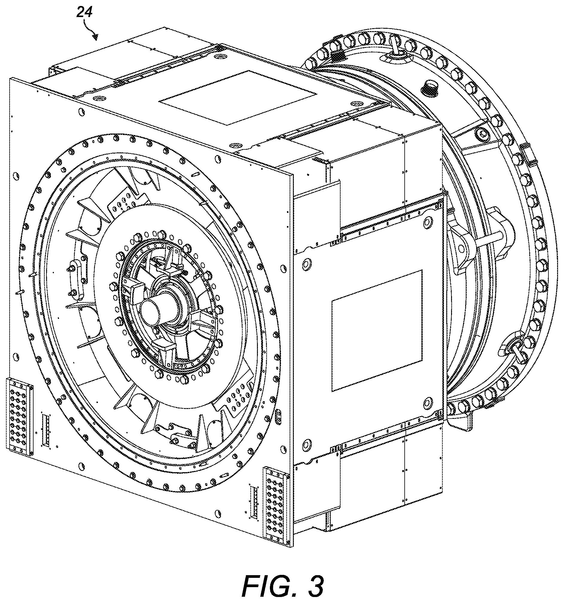 Patent US12092084 Figure 3 – Locking mechanism for a wind turbine generator