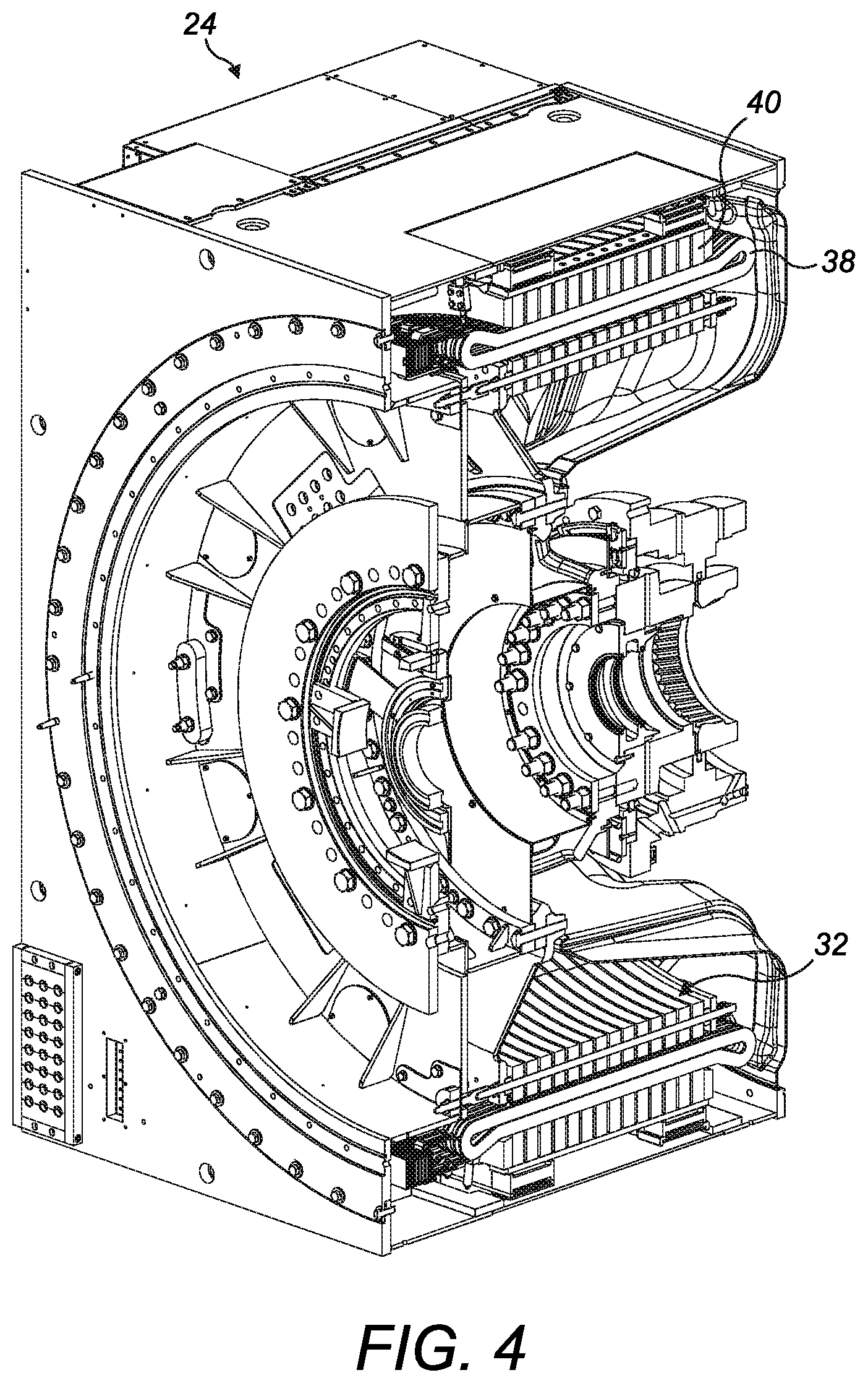 Patent US12092084 Figure 4 – Locking mechanism for a wind turbine generator