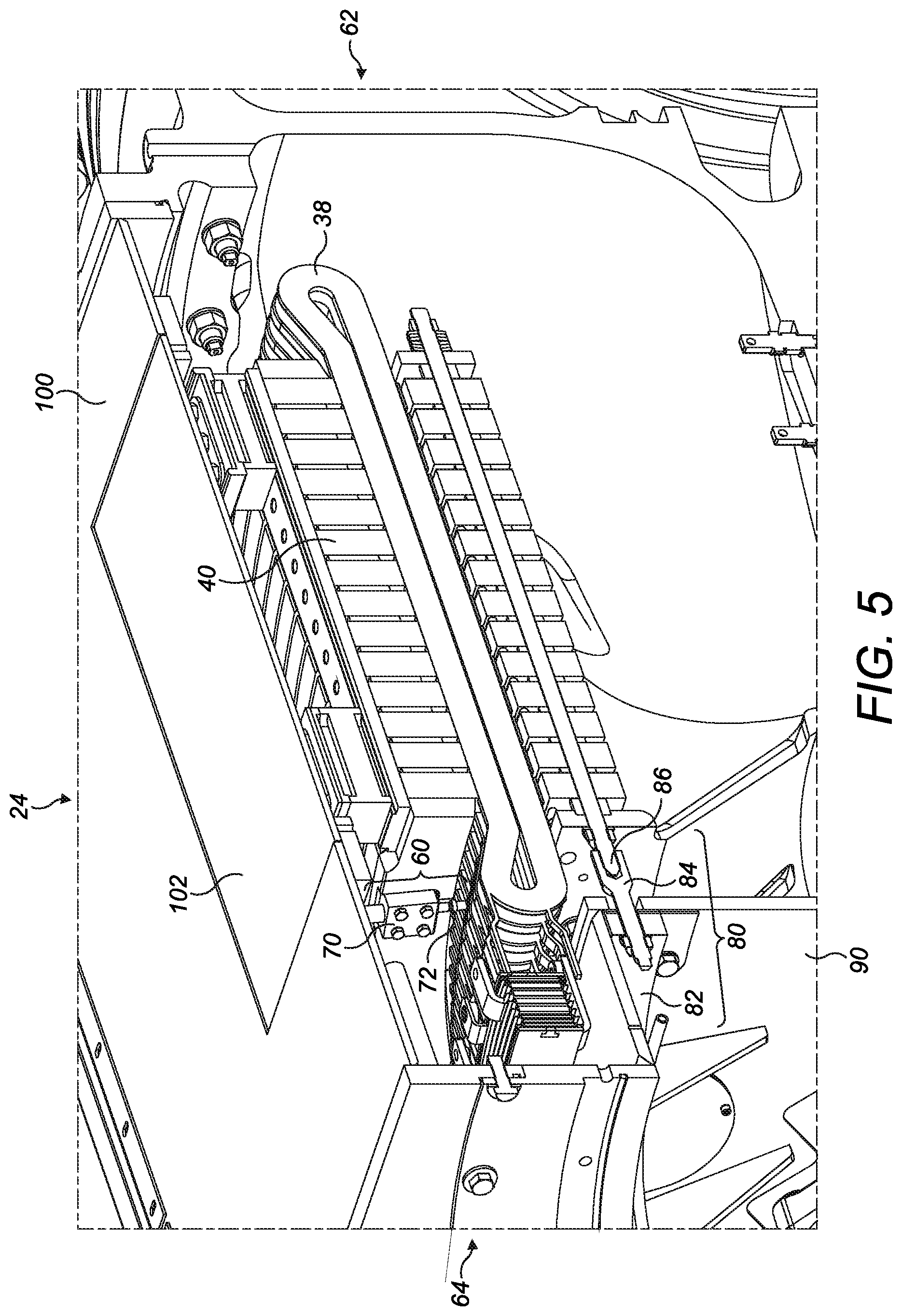 Patent US12092084 Figure 5 – Locking mechanism for a wind turbine generator