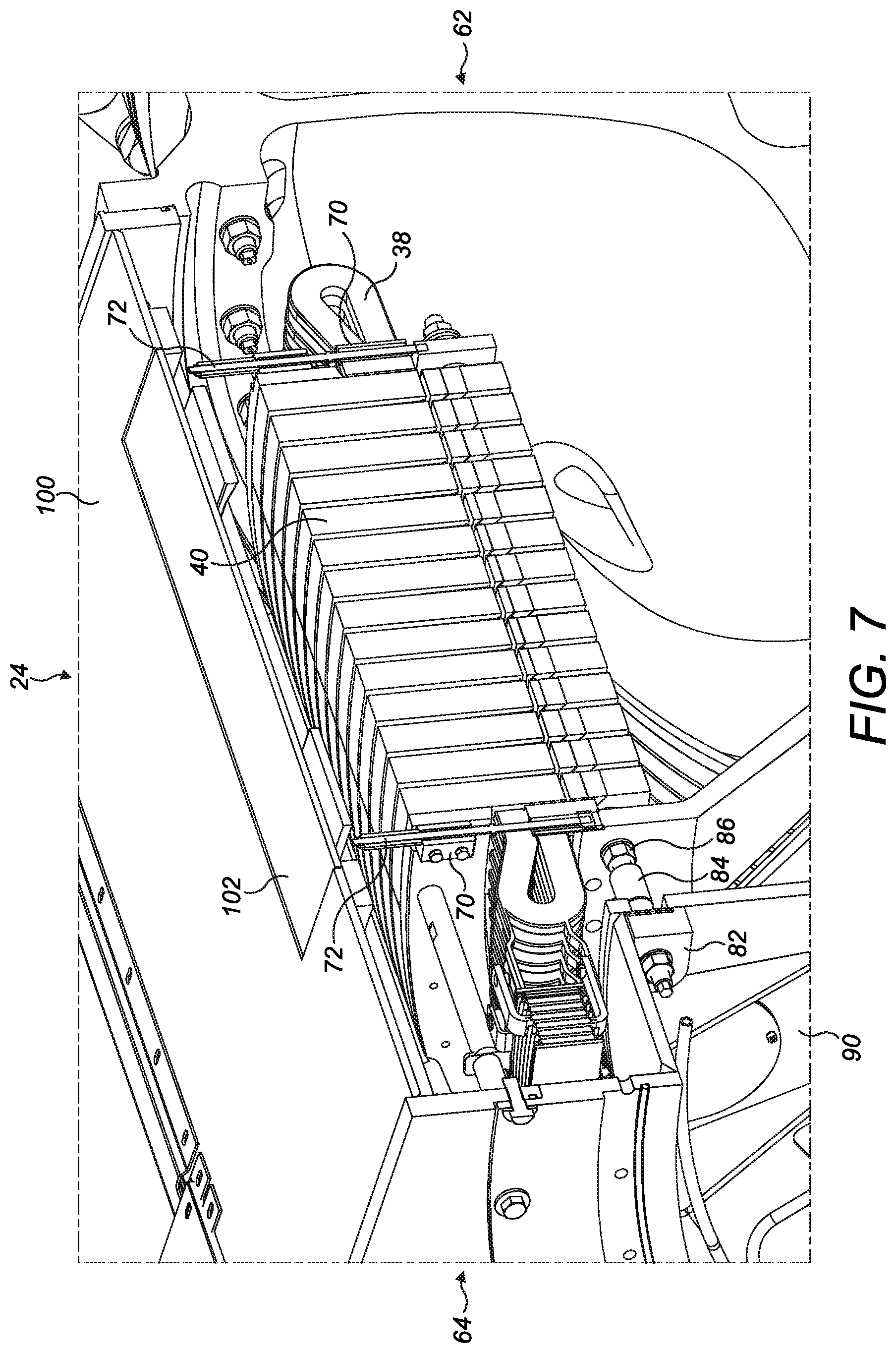 Patent US12092084 Figure 7 – Locking mechanism for a wind turbine generator