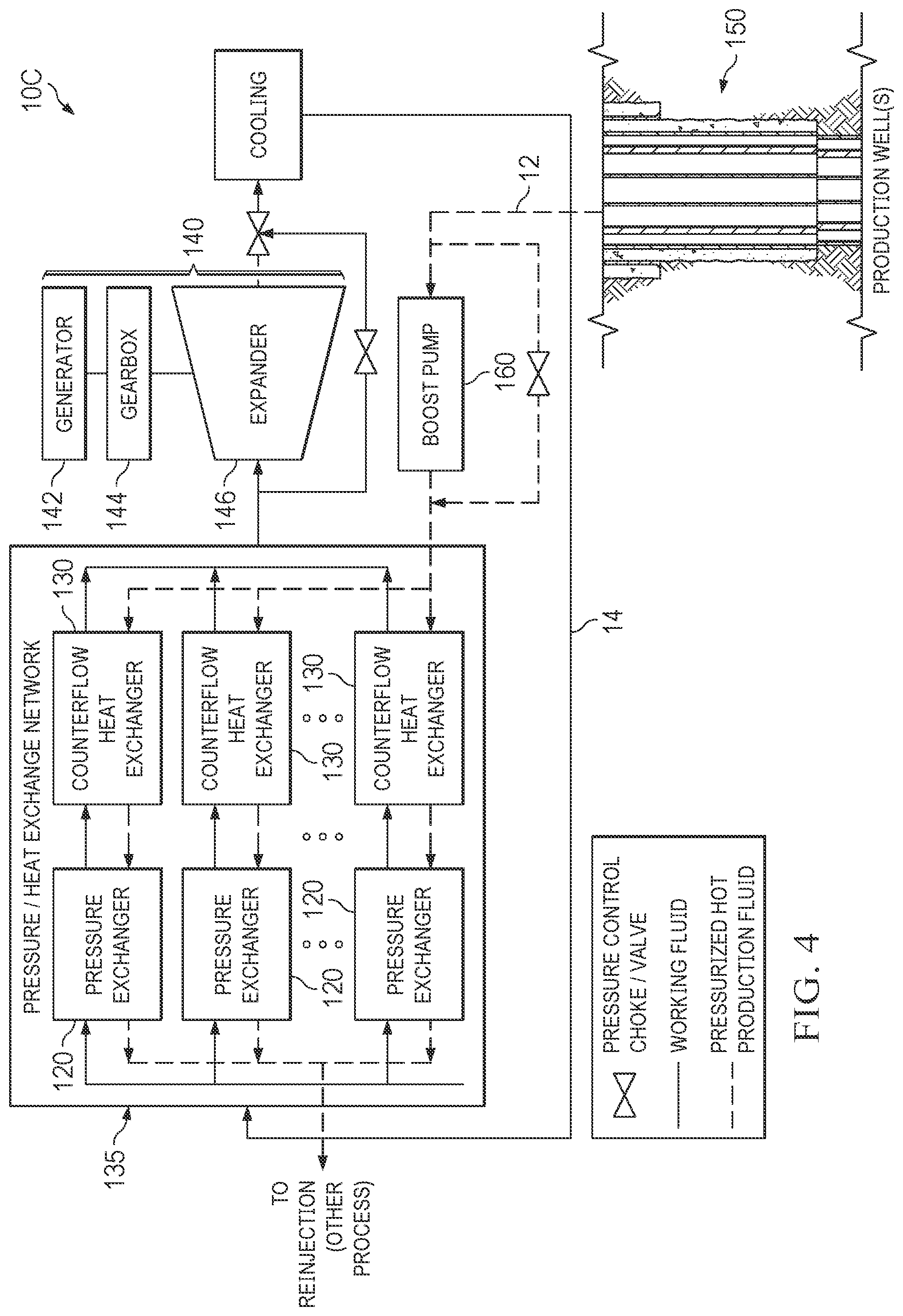 Patent US12092086 Figure 4 – Geopressure and geothermal power system