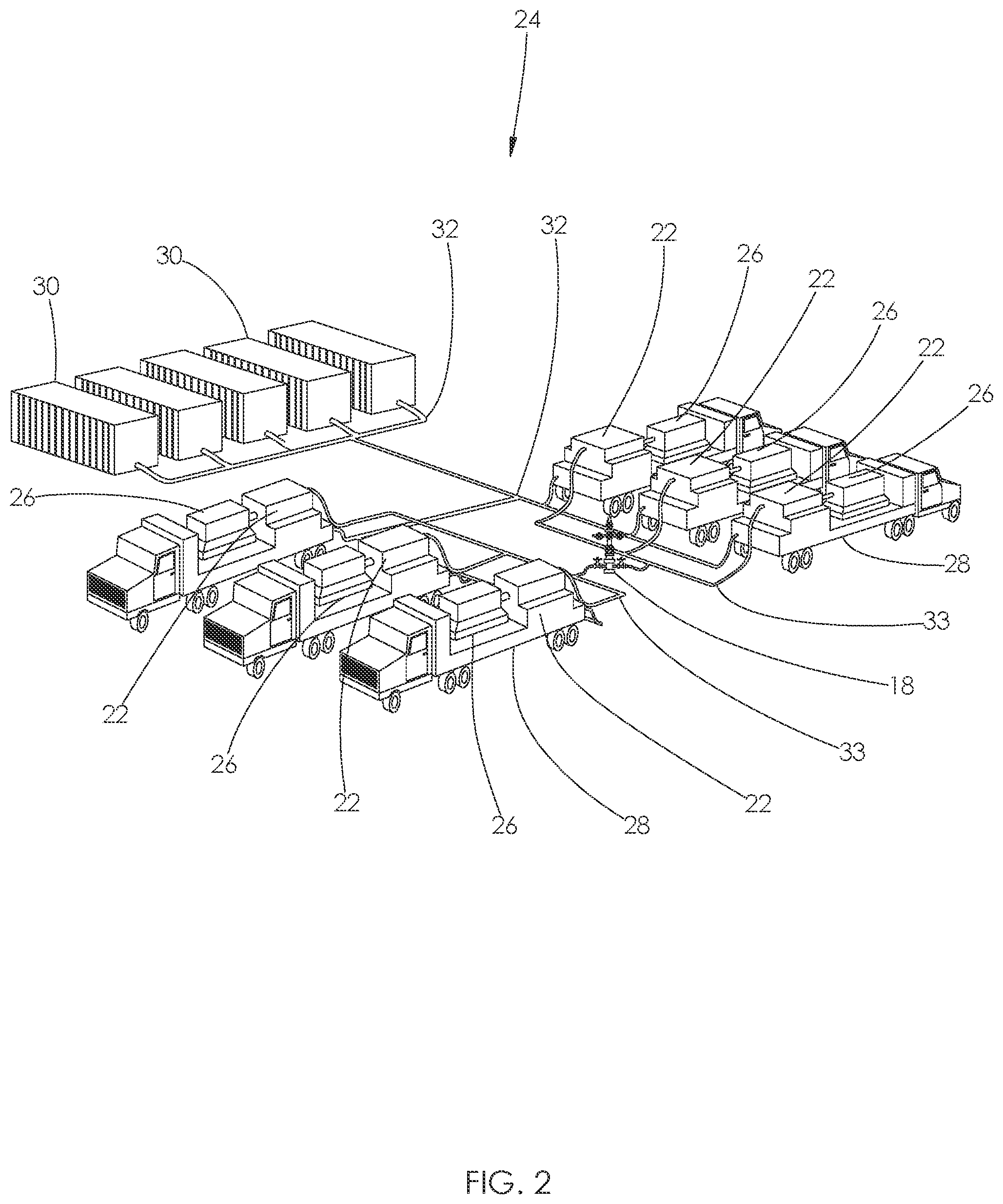 Patent US12092087 Figure 2 – Fluid end assembly