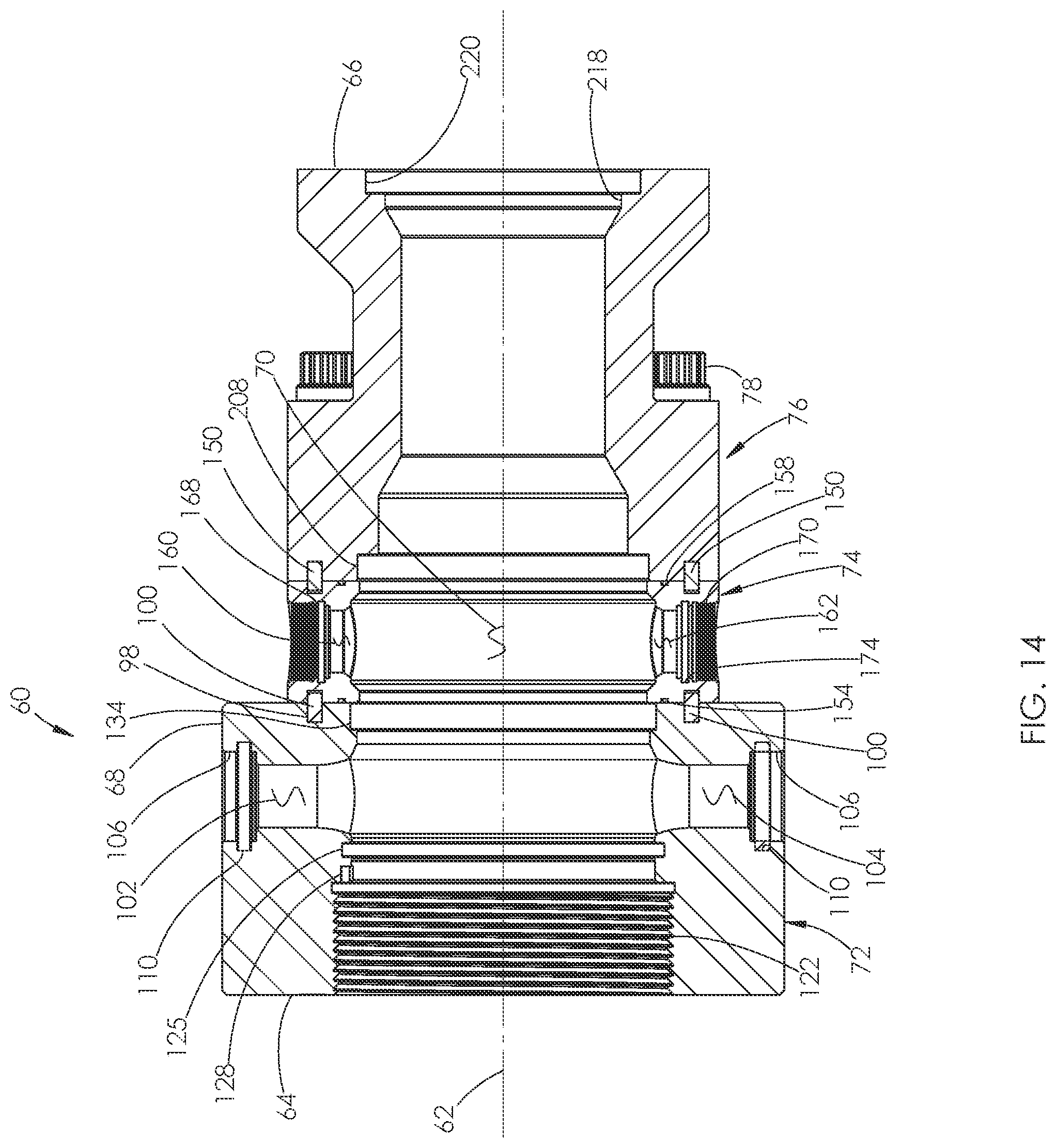 Patent US12092087 Figure 12 – Fluid end assembly