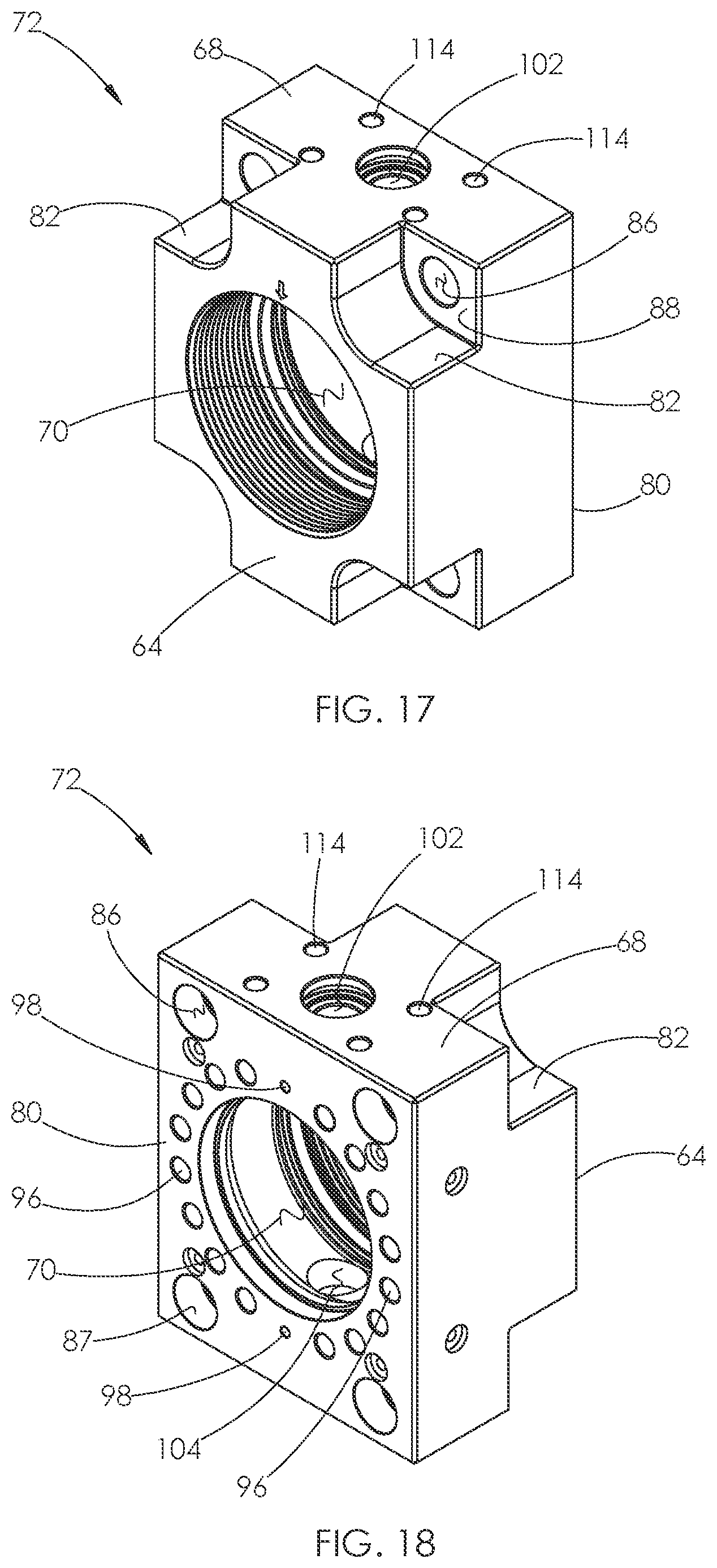 Patent US12092087 Figure 15 – Fluid end assembly