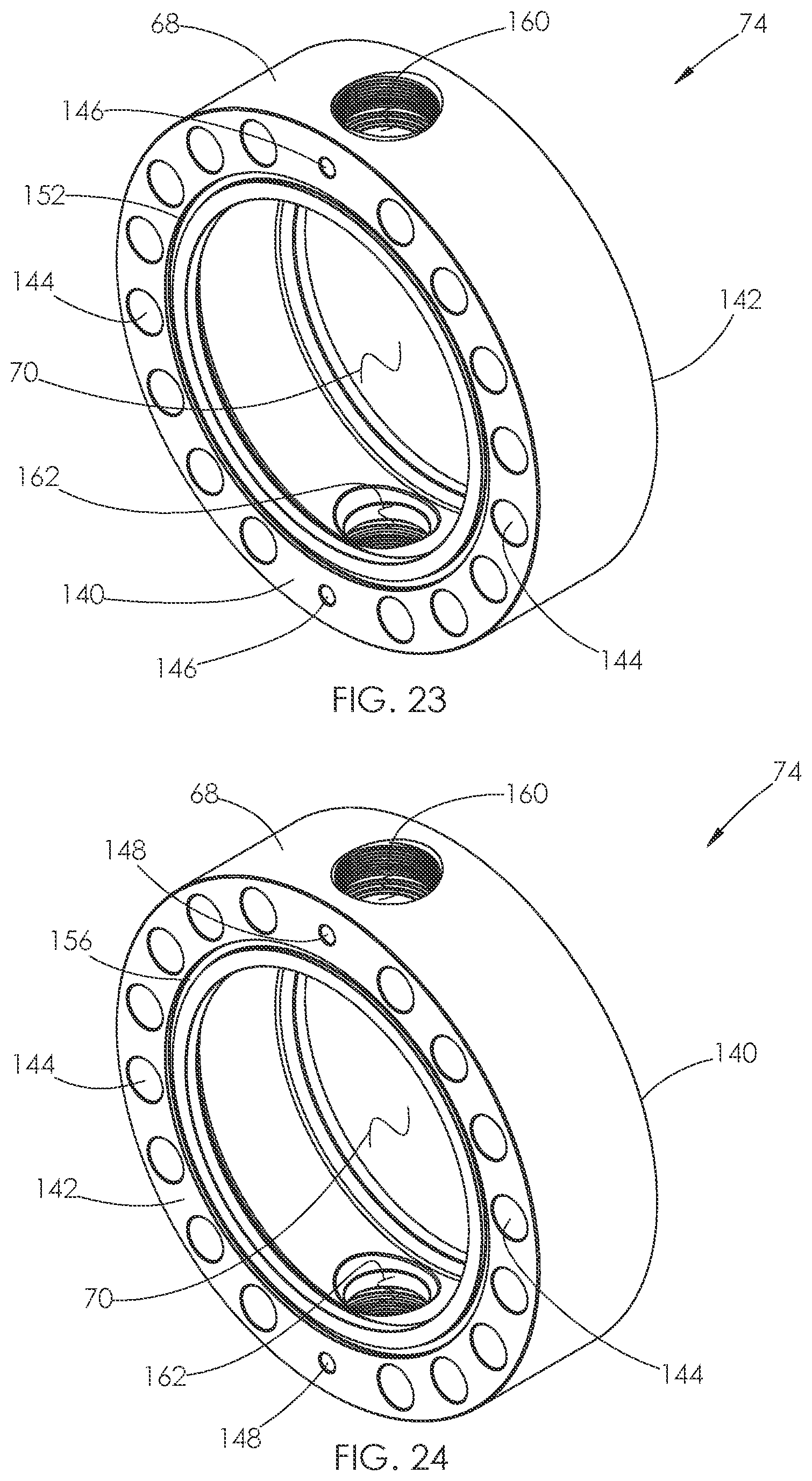 Patent US12092087 Figure 19 – Fluid end assembly