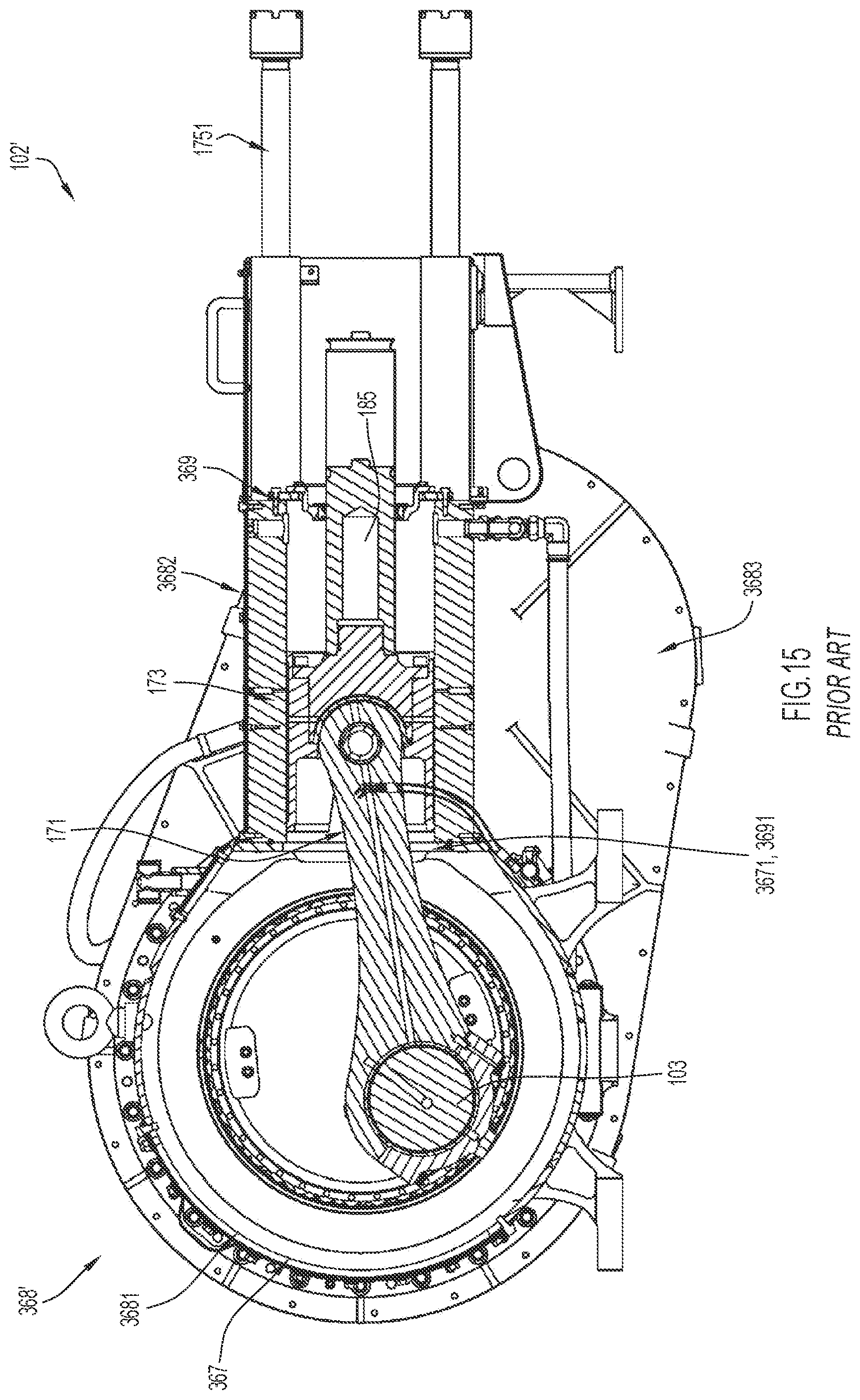 Patent US12092088 Figure 14 – Power end mount plate