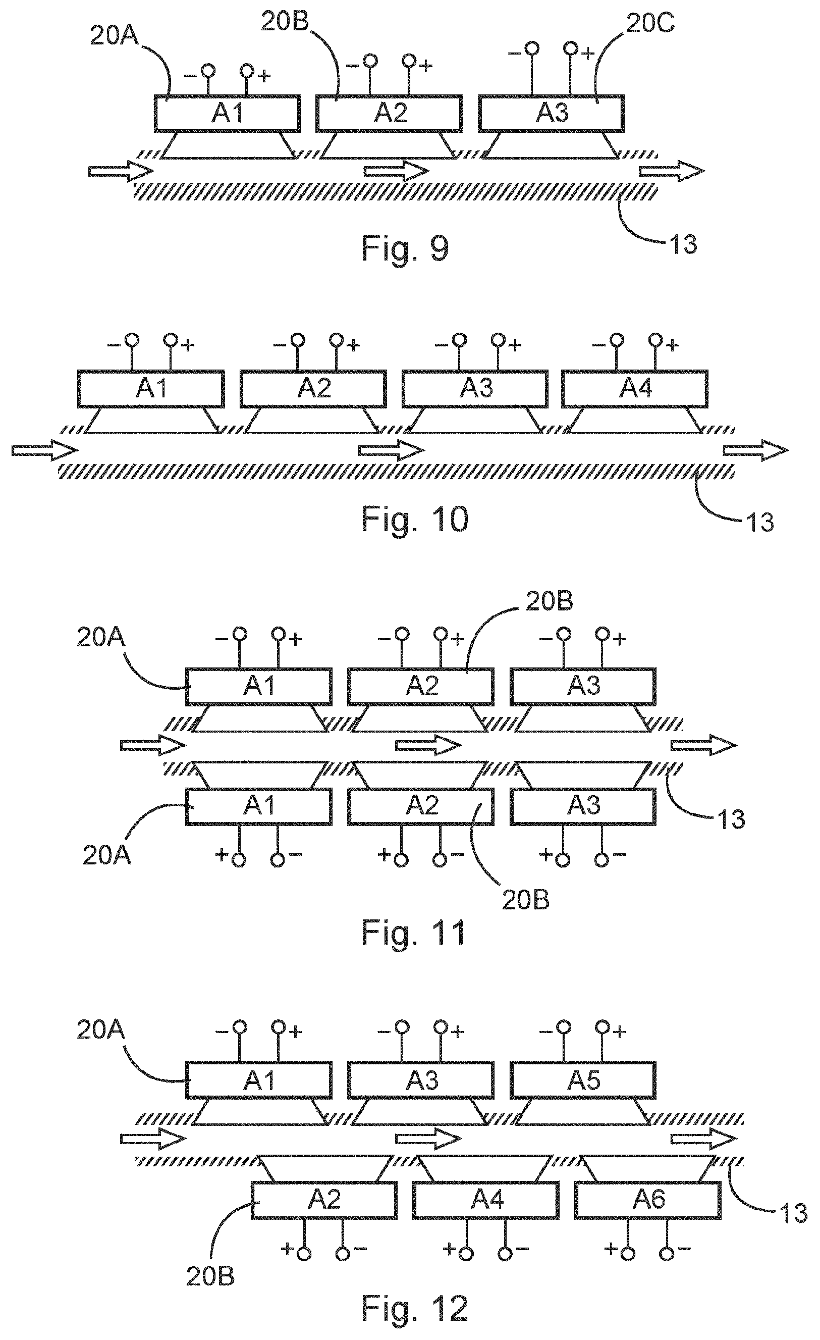 Patent US12092089 Figure 4 – Fluid pump having actuators including movable elements for pumping fluid in a pumping direction