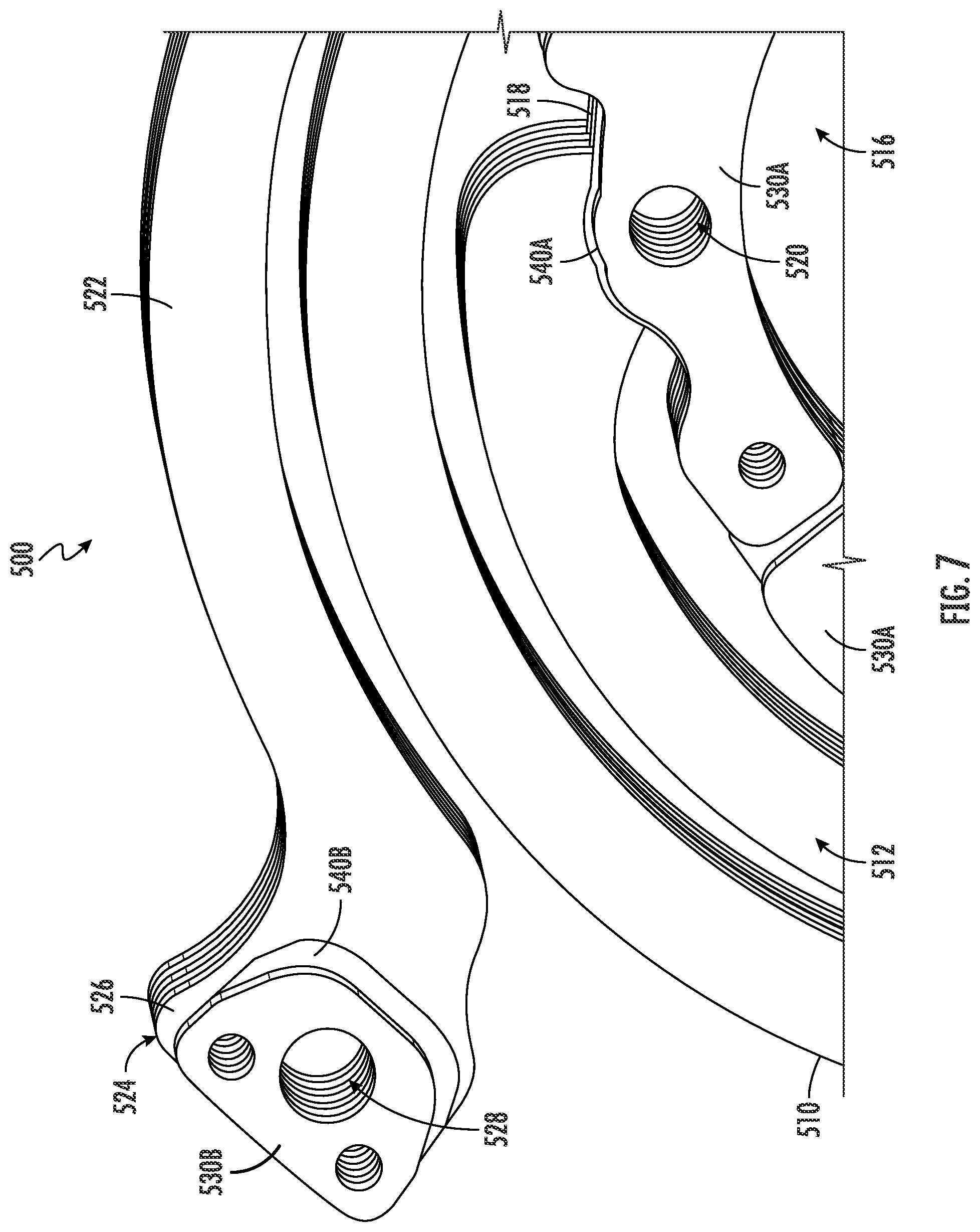 Patent US12092092 Figure 7 – Linear compressor and planar spring assembly