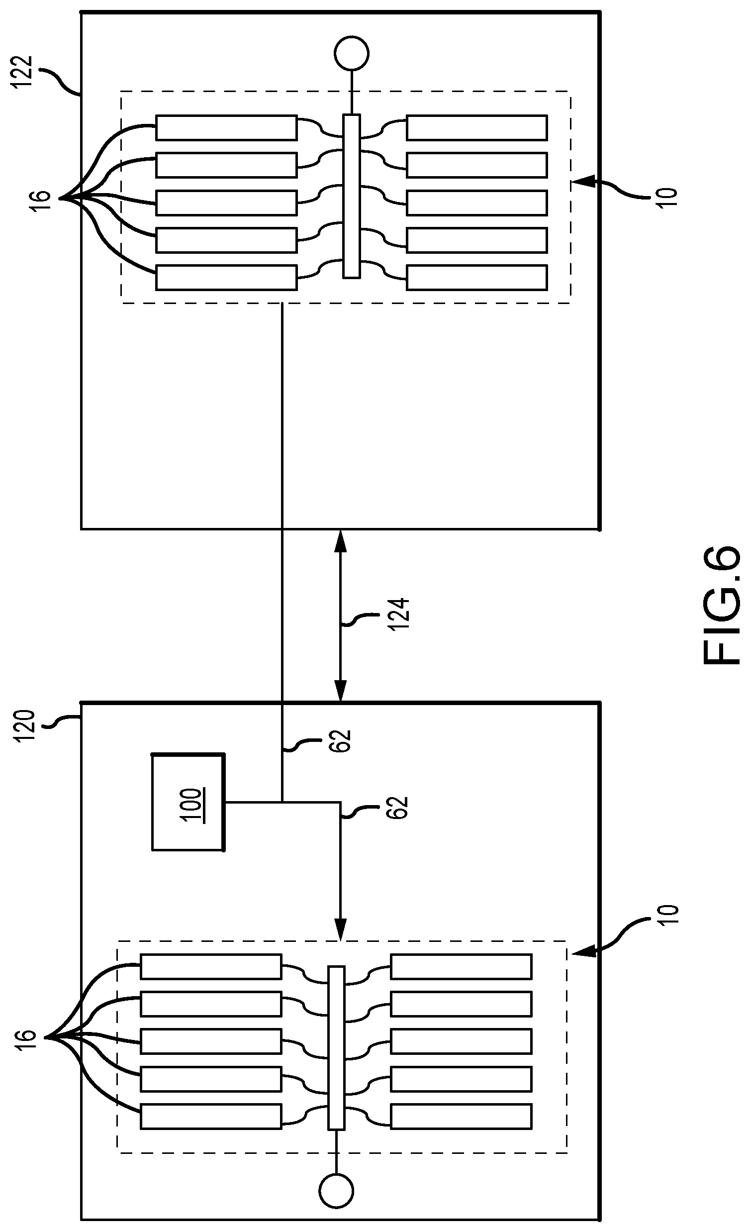 Patent US12092095 Figure 6 – Constant voltage power distribution system for use with an electric hydraulic fracturing system