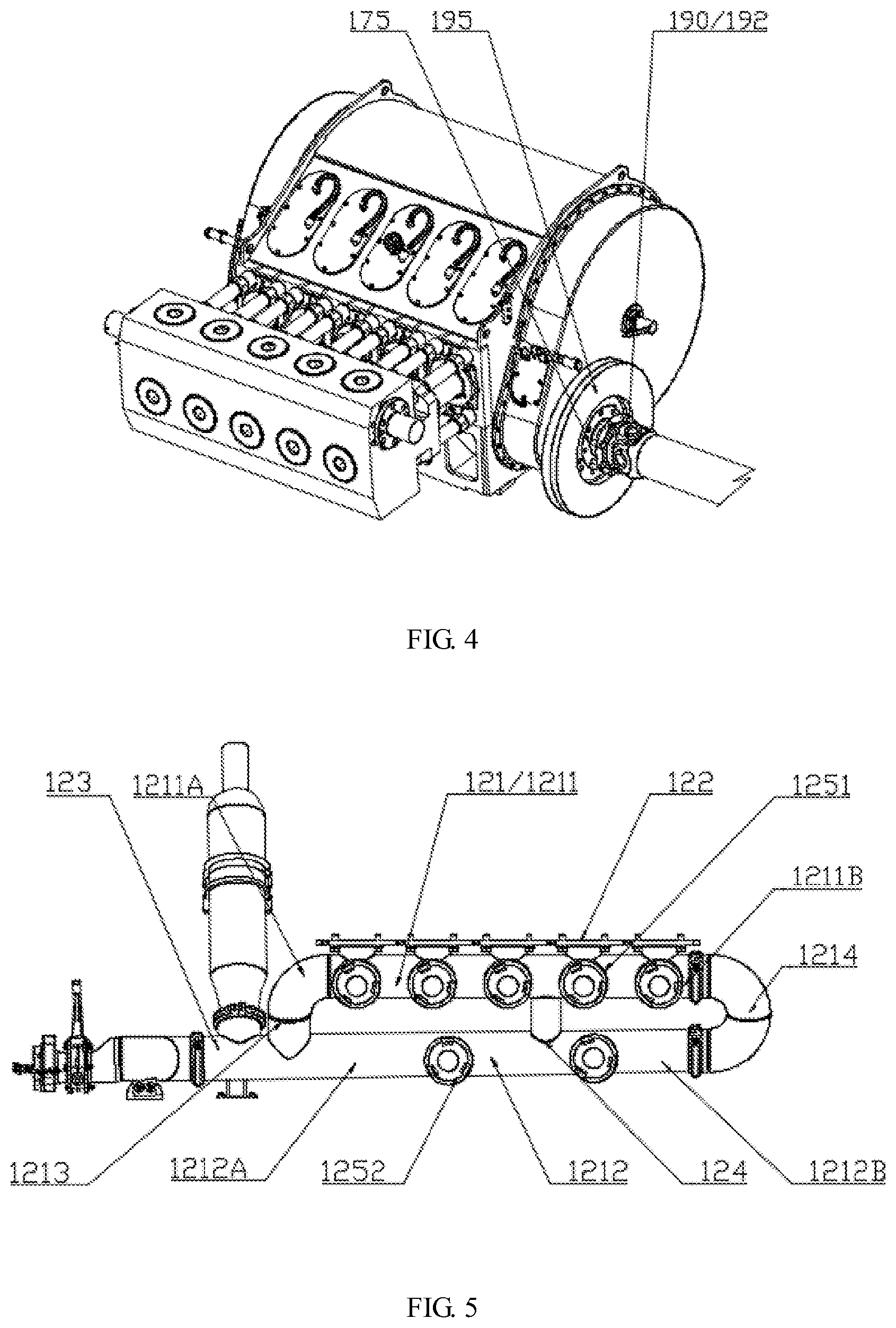 Patent US12092097 Figure 3 – Fracturing apparatus and vibration reduction method thereof