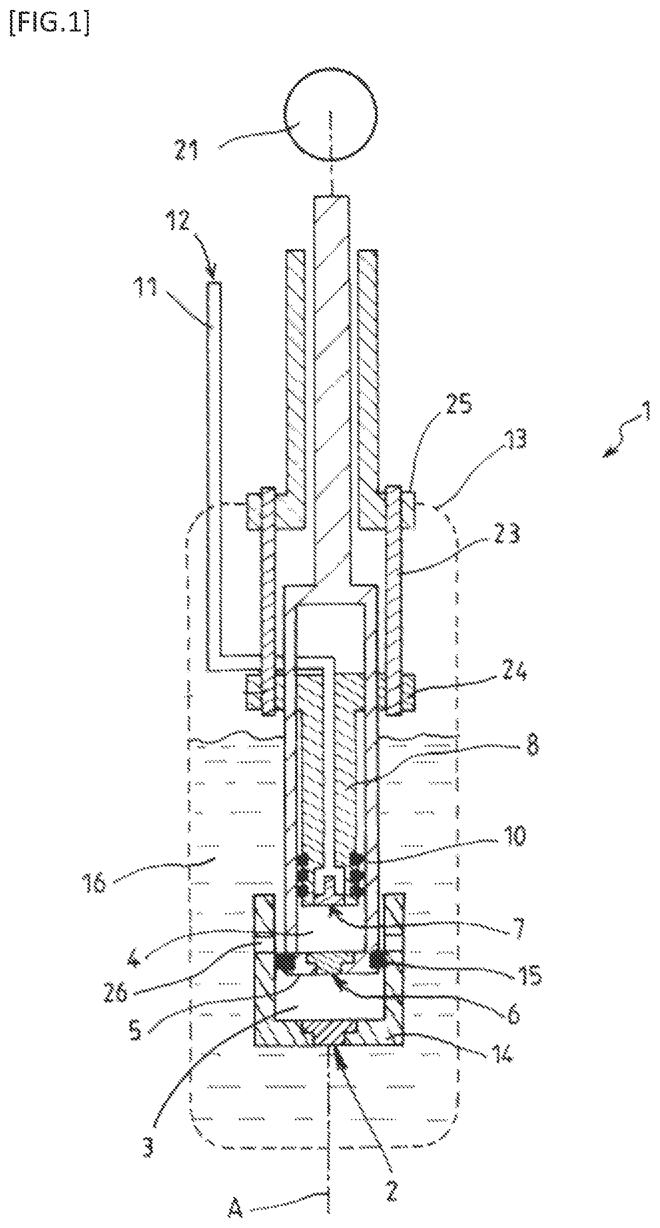 Patent US12092098 Figure 1 – Compression apparatus and filling station comprising such an apparatus