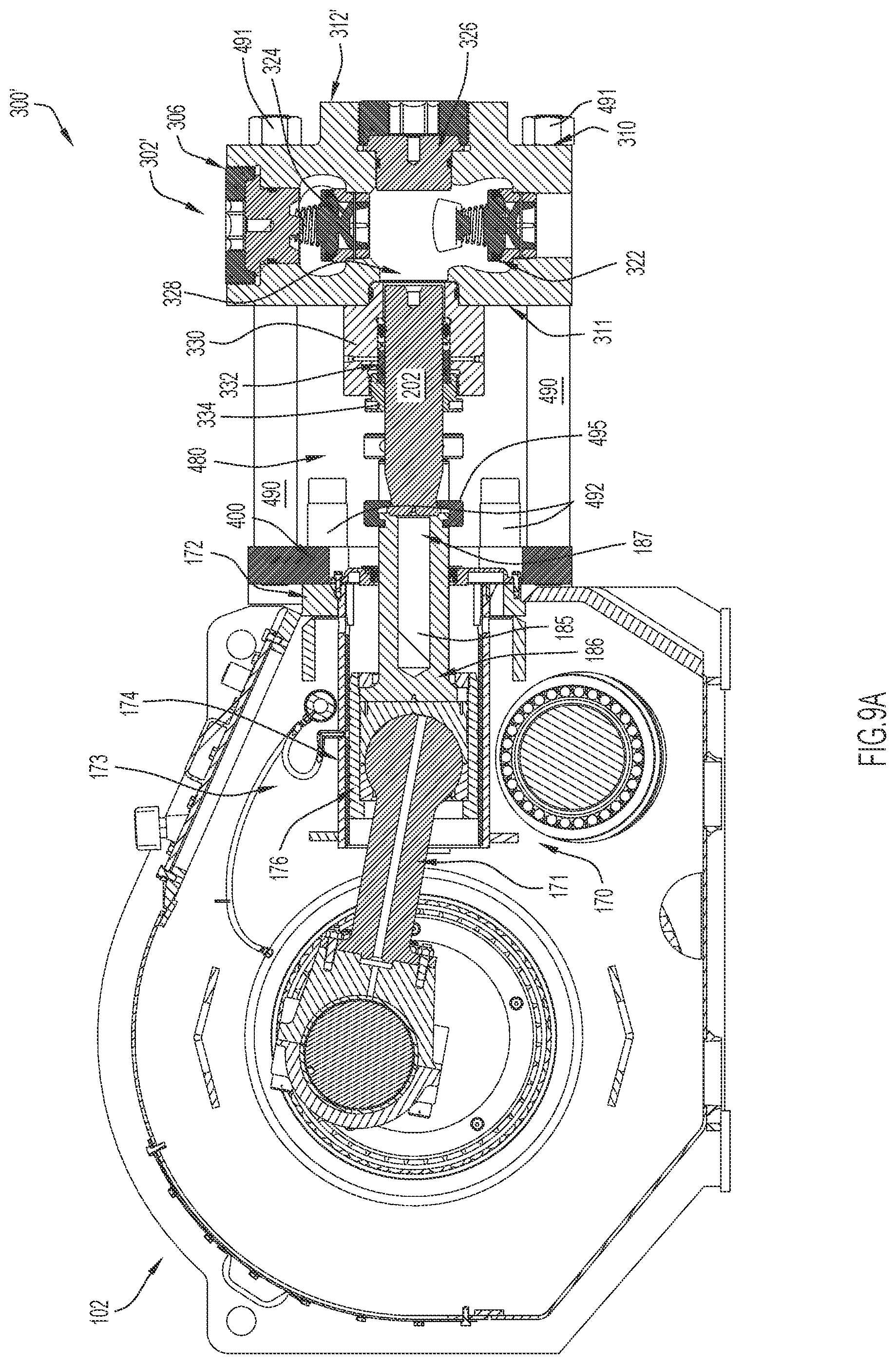 Patent US12092102 Figure 8 – Power end mount plate