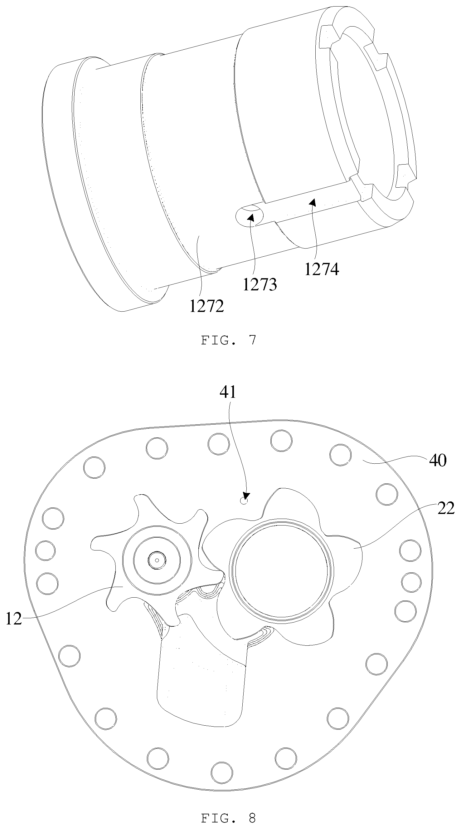 Patent US12092105 Figure 4 – Rotor assembly, compressor and air conditioner