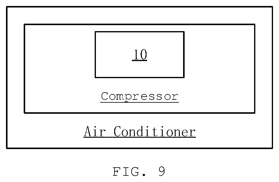Patent US12092105 Figure 5 – Rotor assembly, compressor and air conditioner