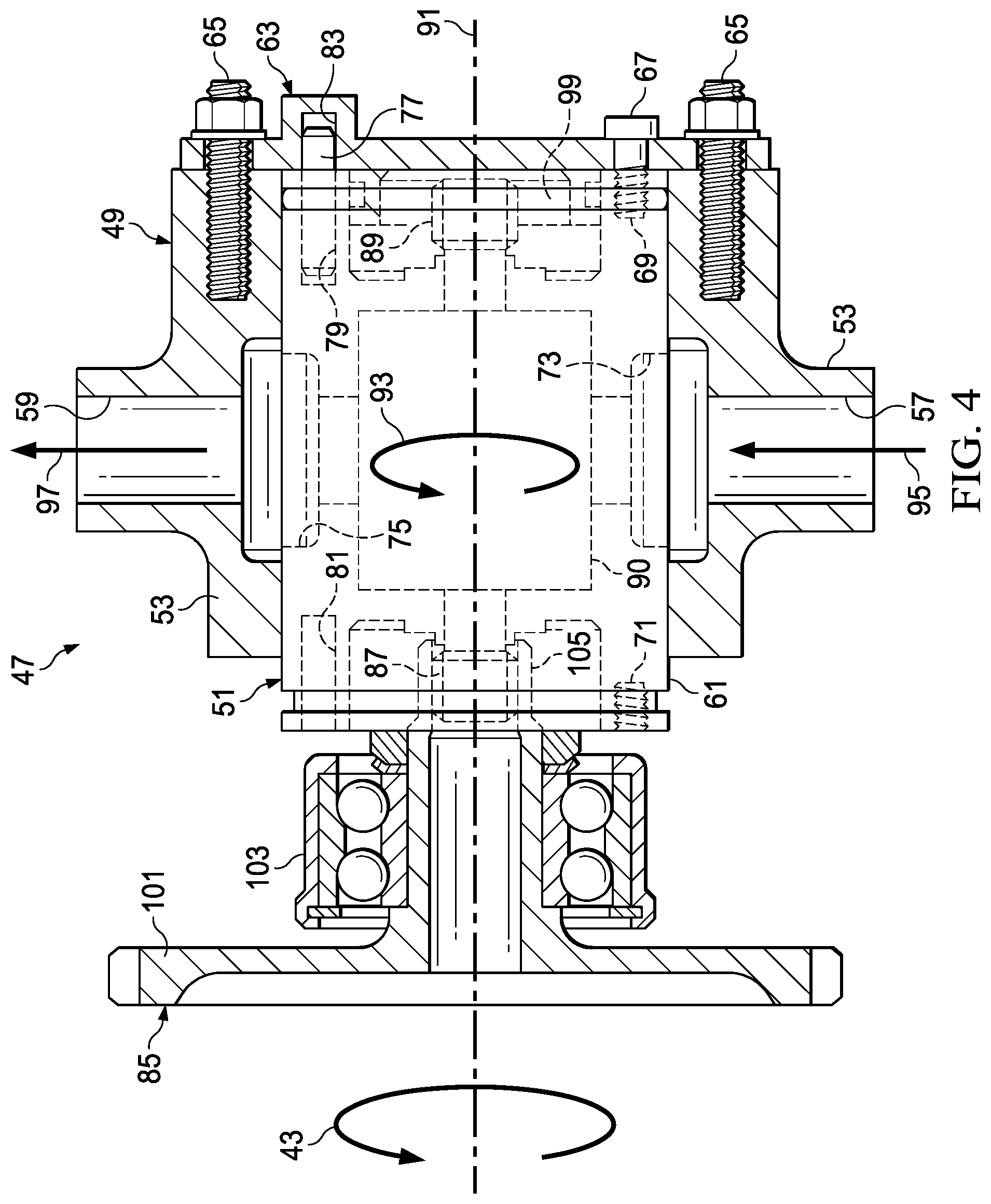 Patent US12092107 Figure 3 – Dual input pump assembly
