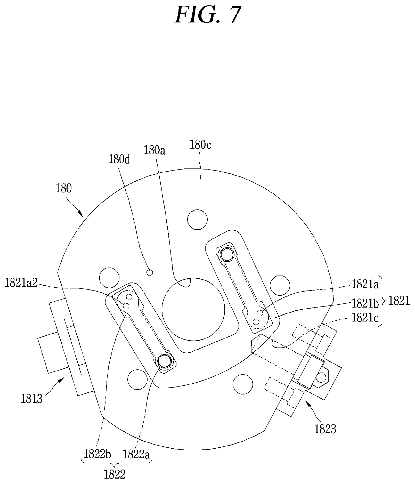 Patent US12092109 Figure 7 – Scroll compressor