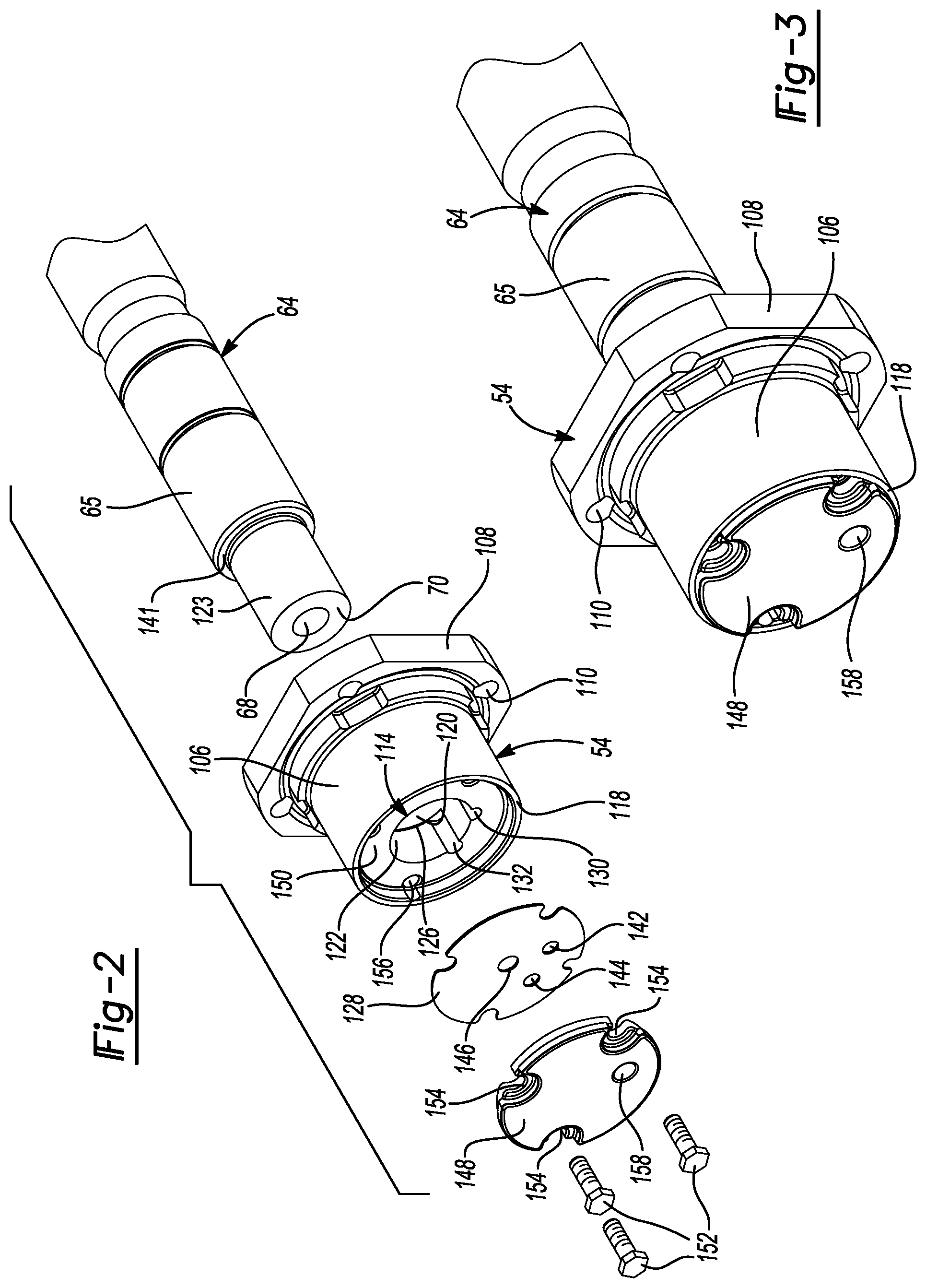 Patent US12092111 Figure 2 – Compressor with oil pump