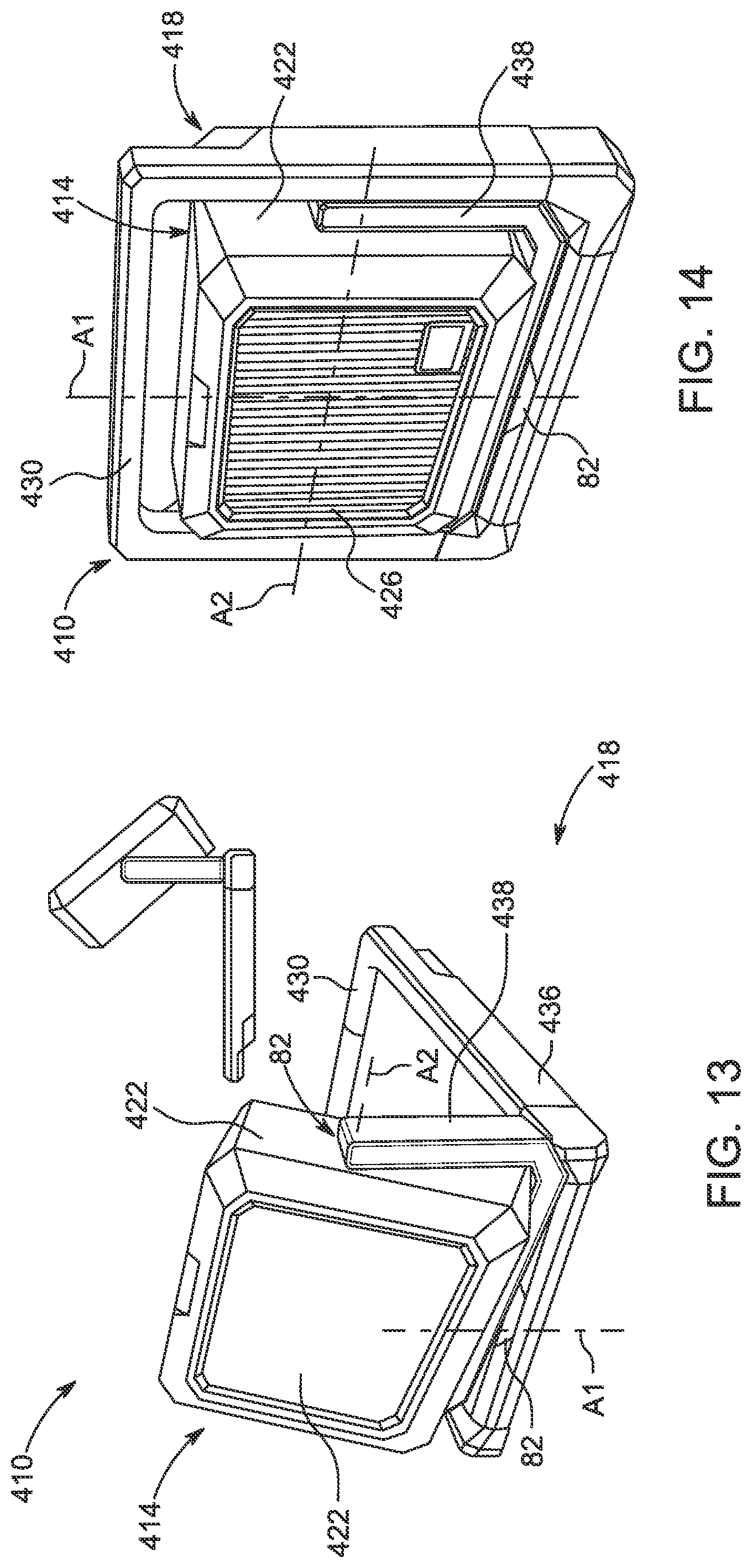 Patent US12092120 Figure 8 – Adjustable fan assembly