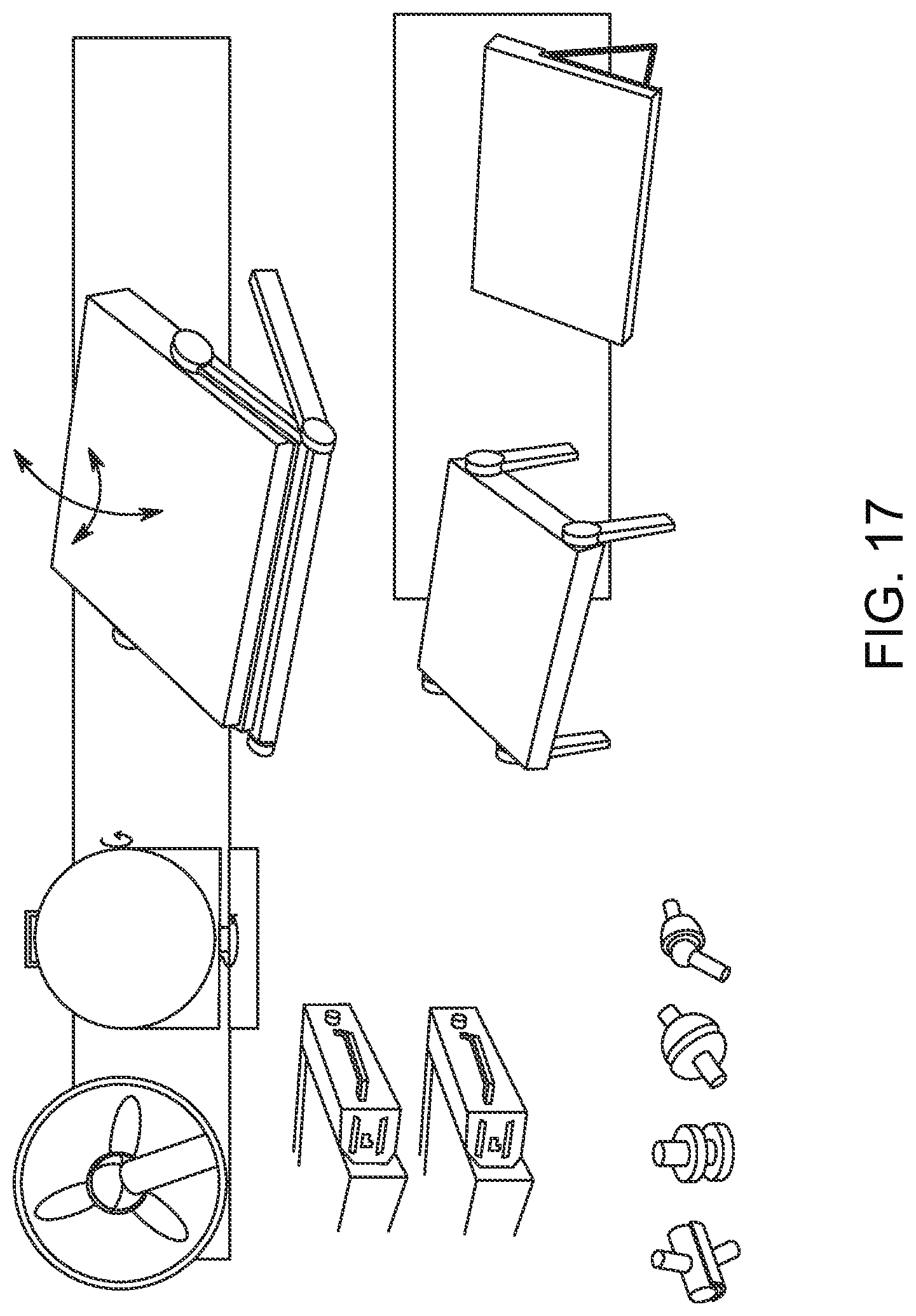 Patent US12092120 Figure 10 – Adjustable fan assembly