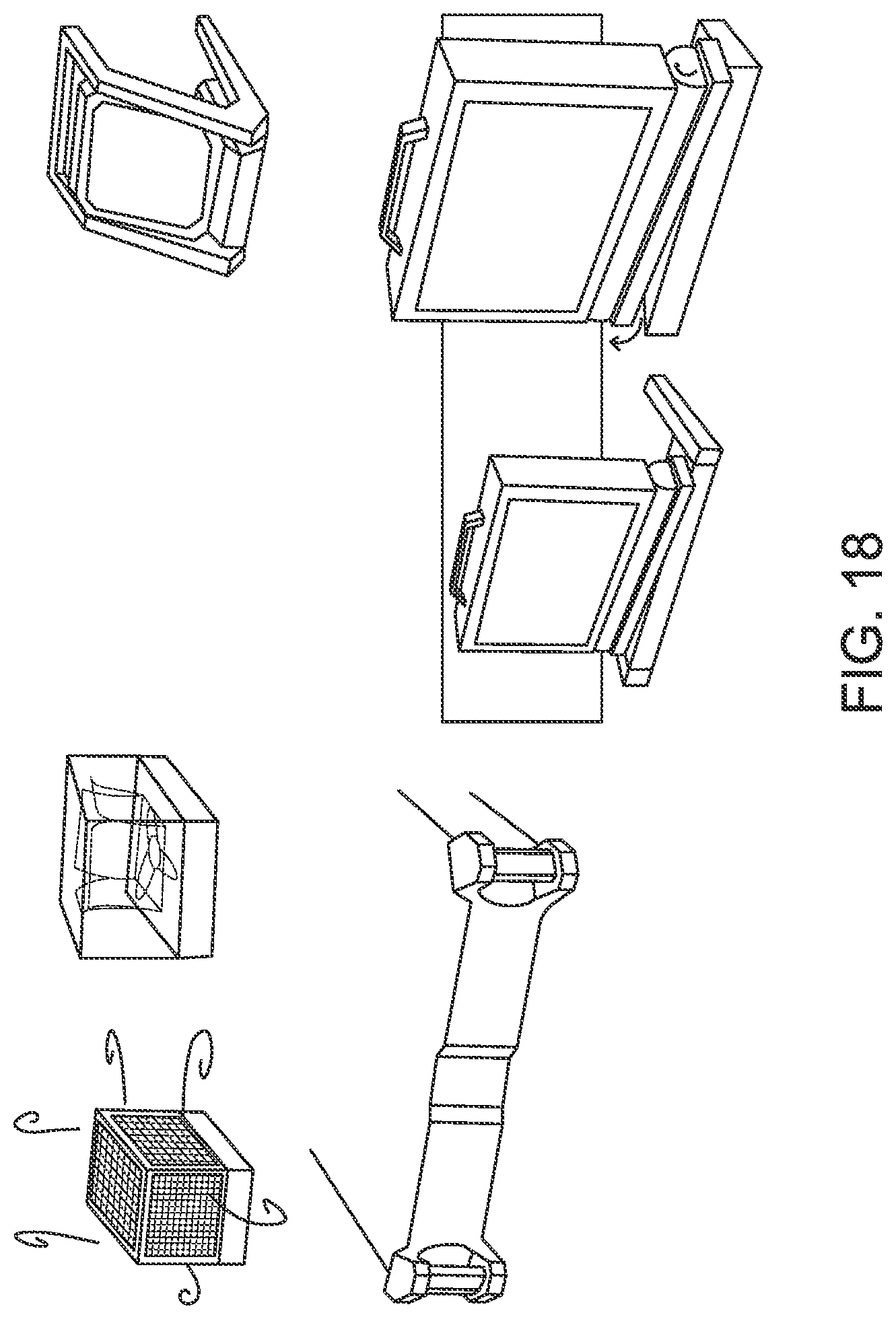 Patent US12092120 Figure 11 – Adjustable fan assembly