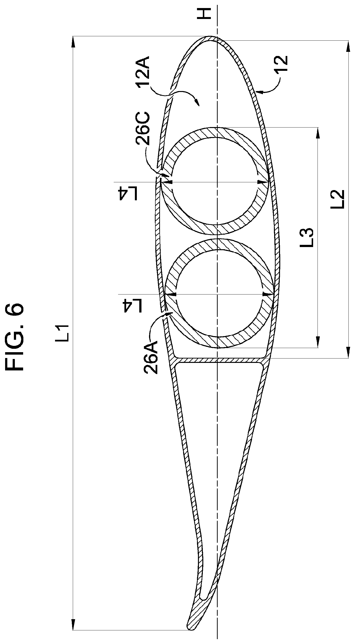 Patent US12092121 Figure 6 – Blade system for fans for industrial use