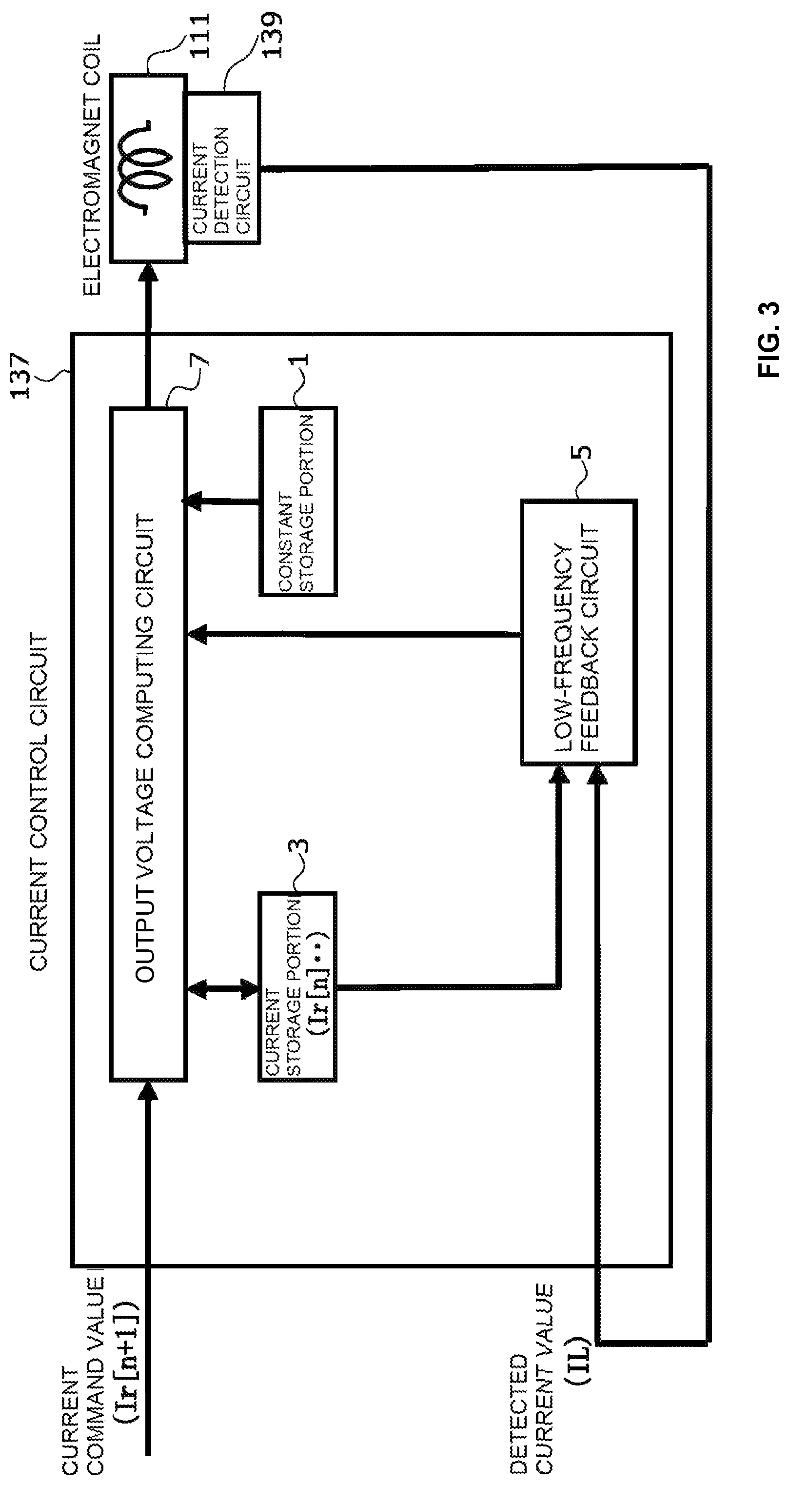 Patent US12092123 Figure 3 – Control apparatus and vacuum pump provided with said control apparatus