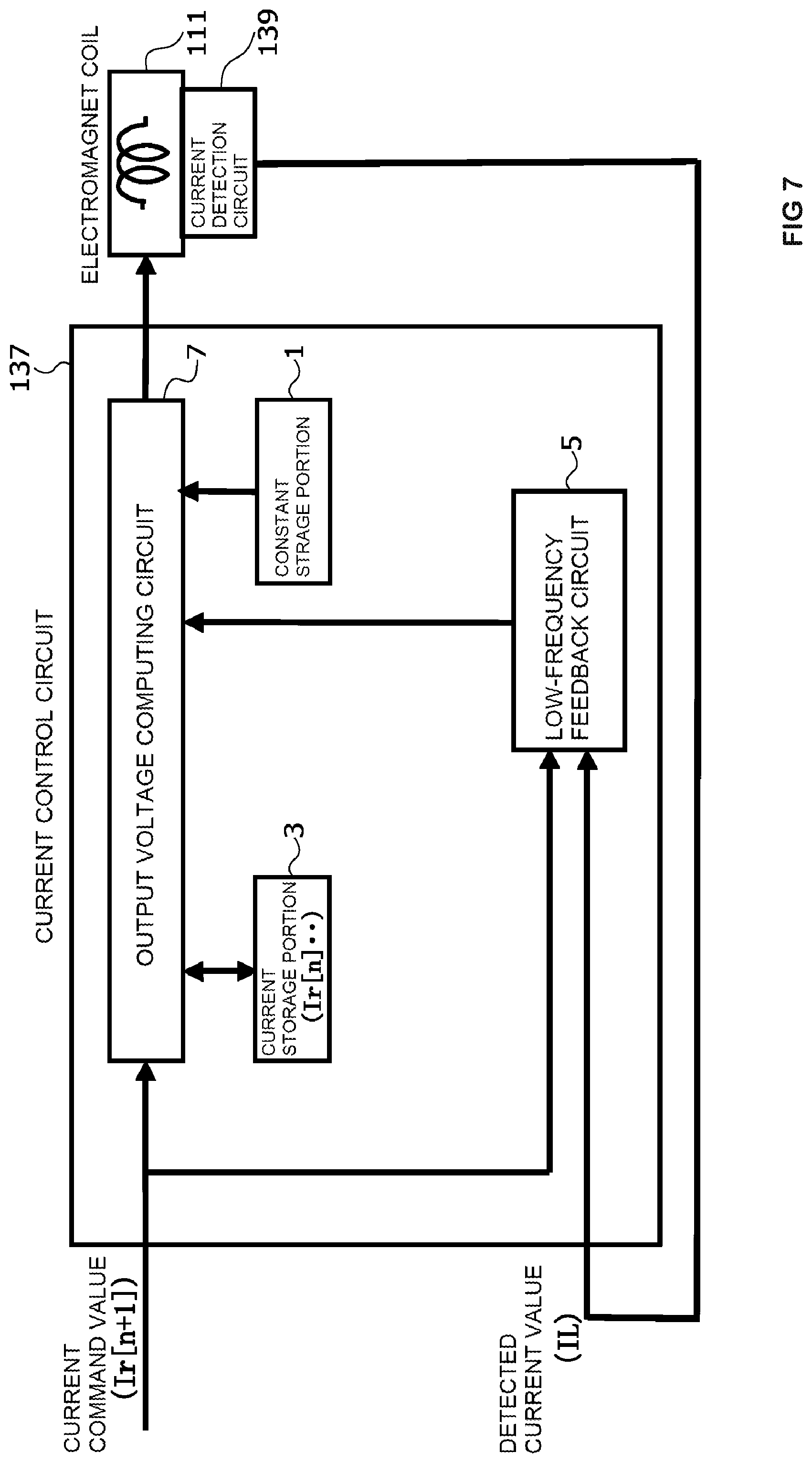 Patent US12092123 Figure 7 – Control apparatus and vacuum pump provided with said control apparatus