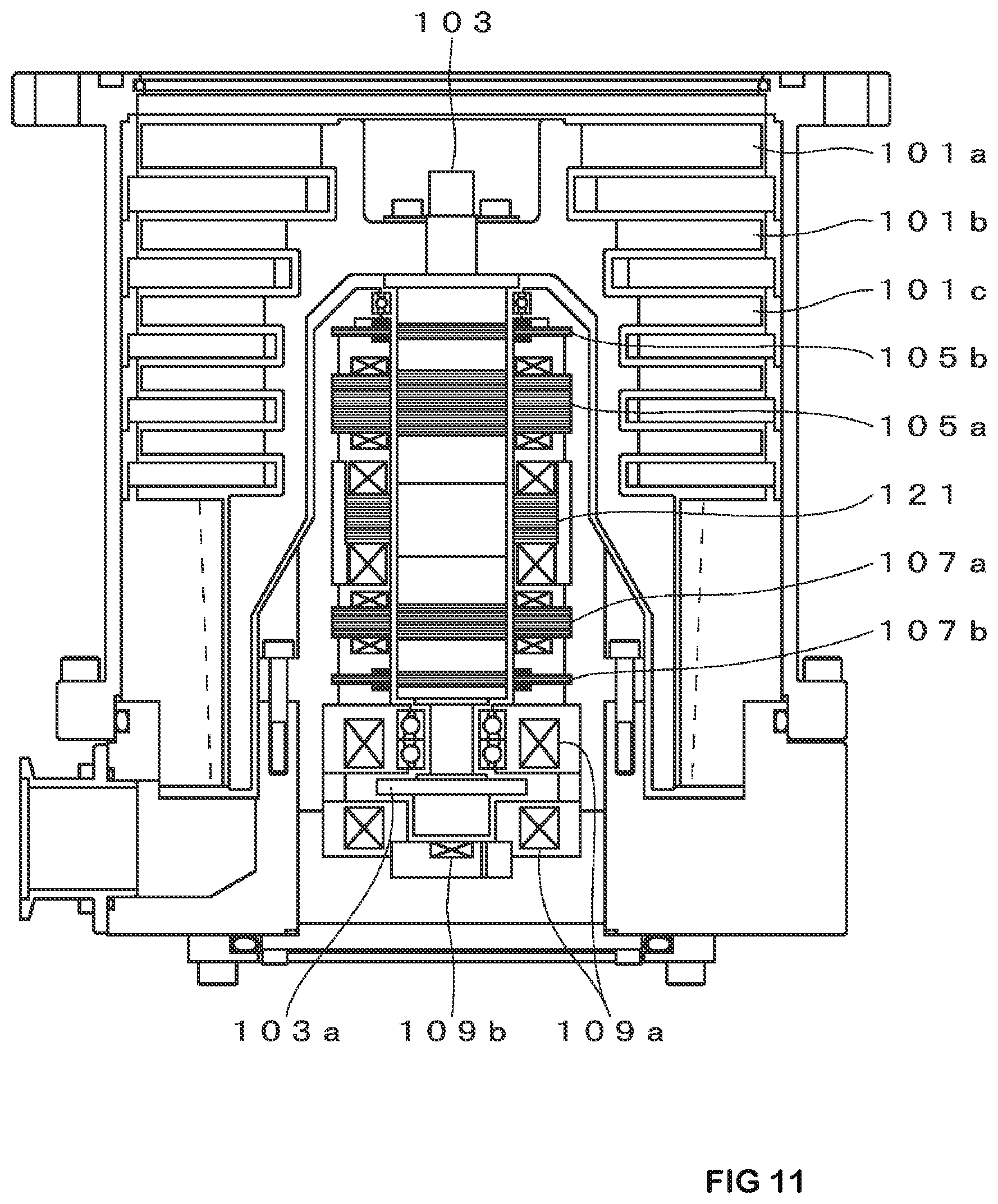 Patent US12092123 Figure 11 – Control apparatus and vacuum pump provided with said control apparatus