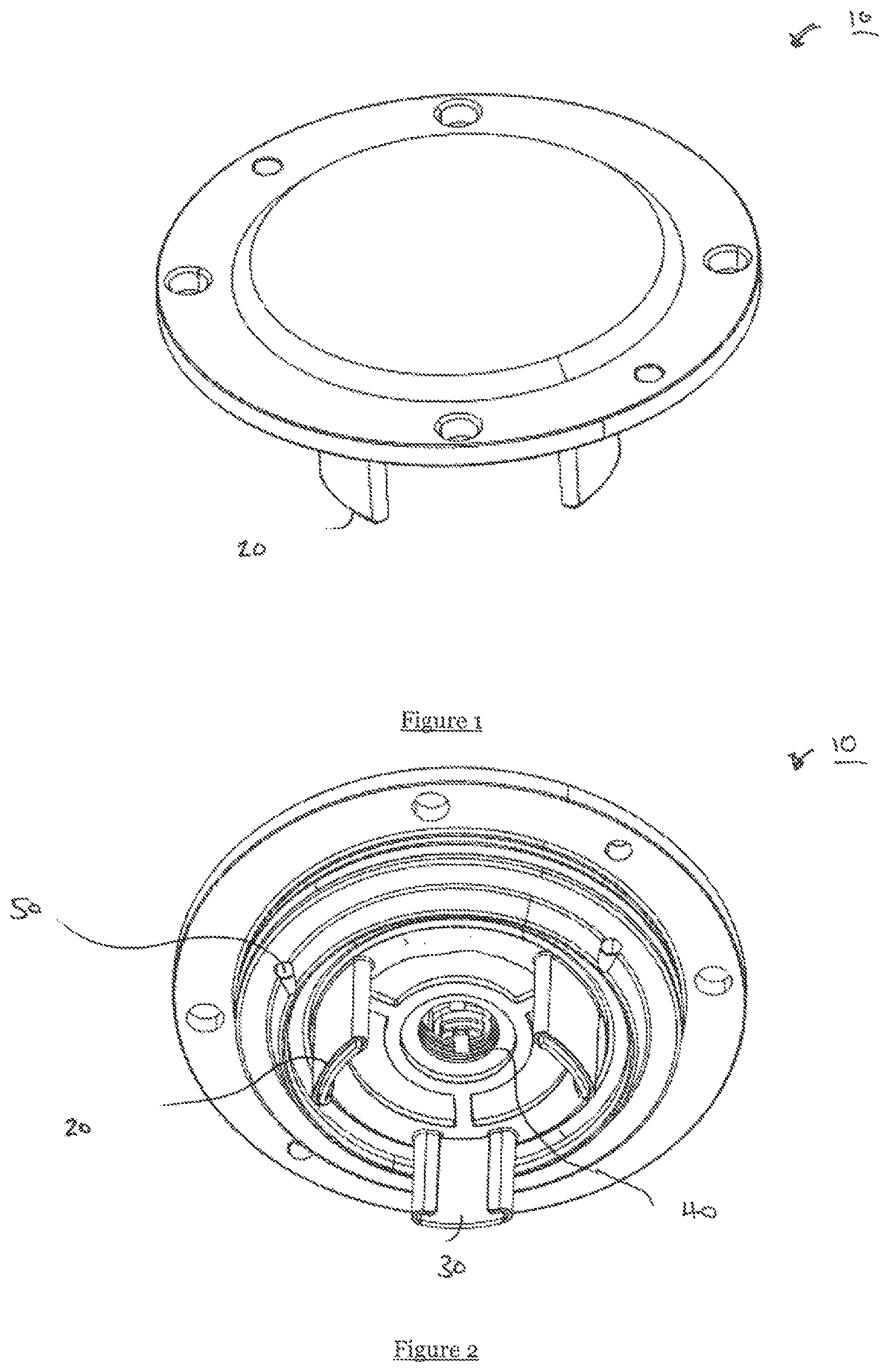 Patent US12092126 Figure 1 – Oil feed assembly for a vacuum pump having a venting conduit
