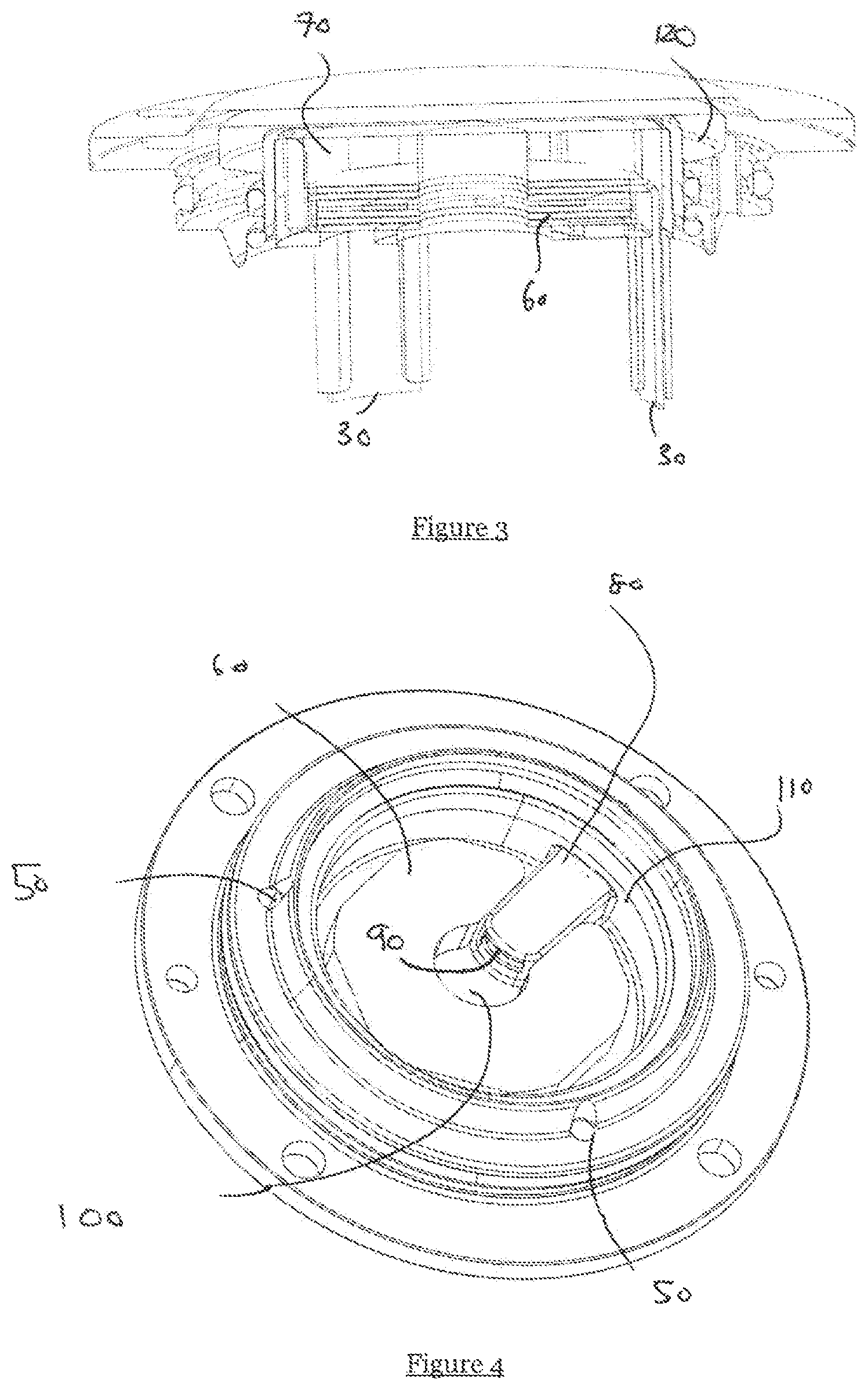 Patent US12092126 Figure 2 – Oil feed assembly for a vacuum pump having a venting conduit