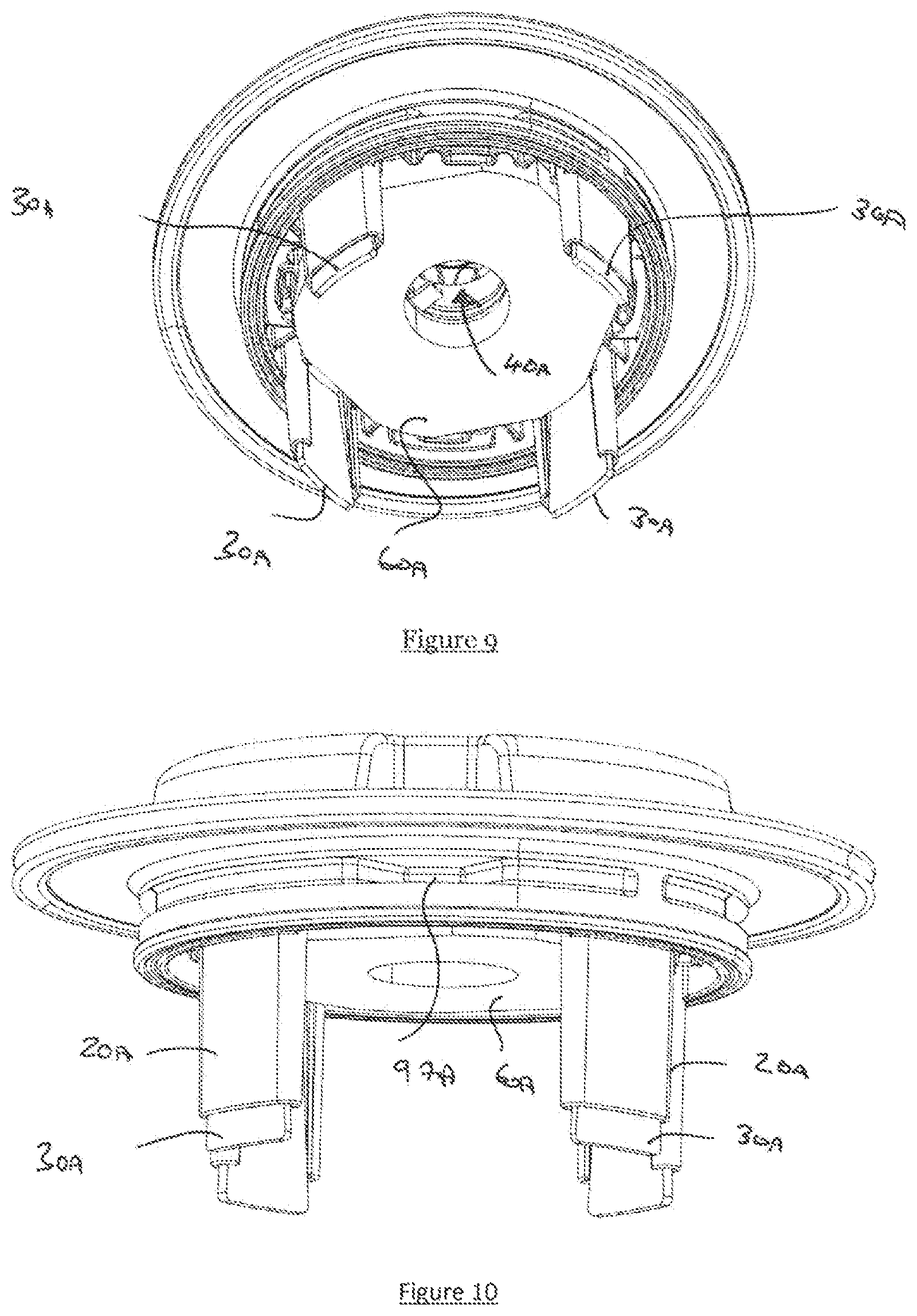 Patent US12092126 Figure 5 – Oil feed assembly for a vacuum pump having a venting conduit