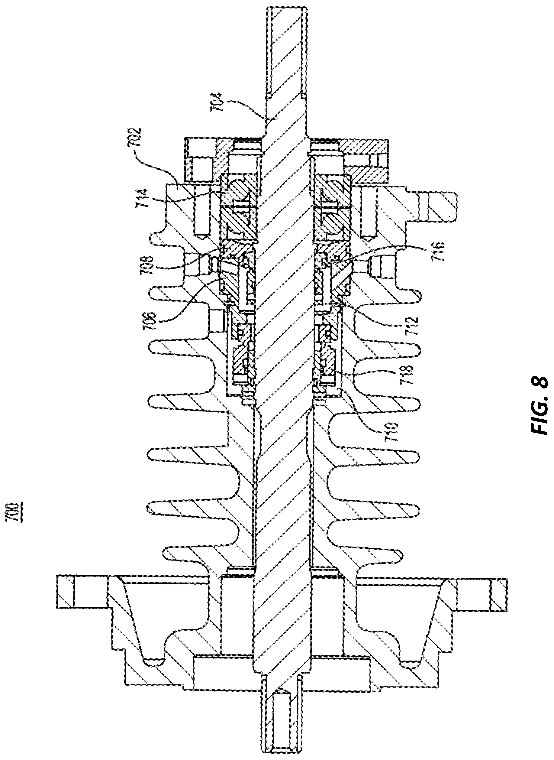 Patent US12092127 Figure 7 – Tandem seal pump