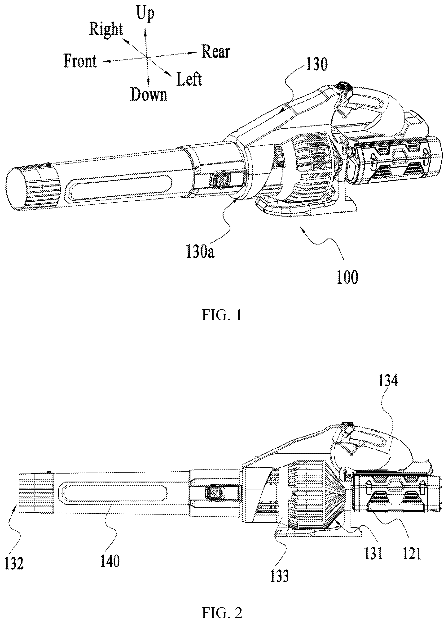 Patent US12092130 Figure 1 – Blower