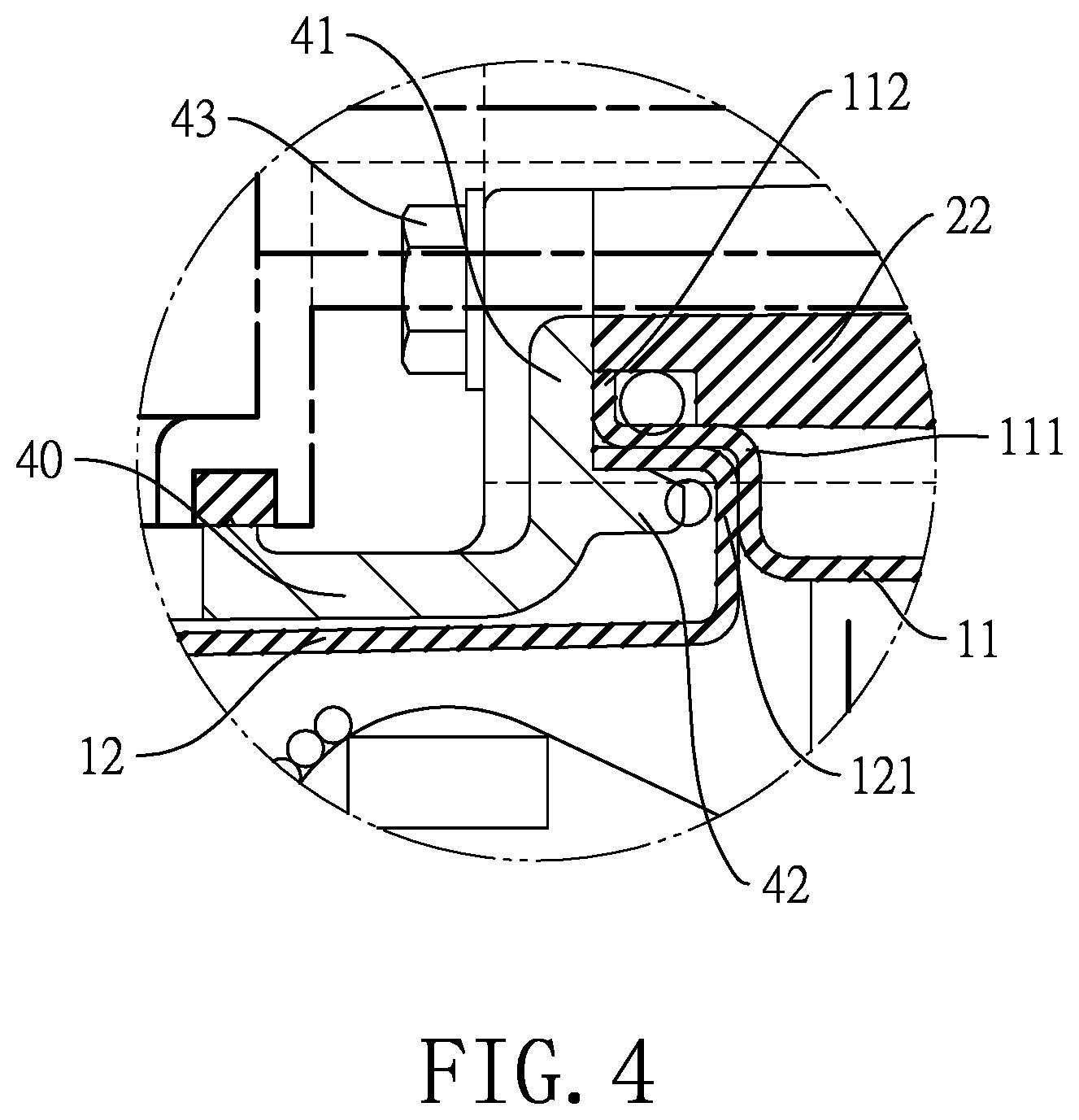 Patent US12092131 Figure 4 – Motor module and motor module comprising the same