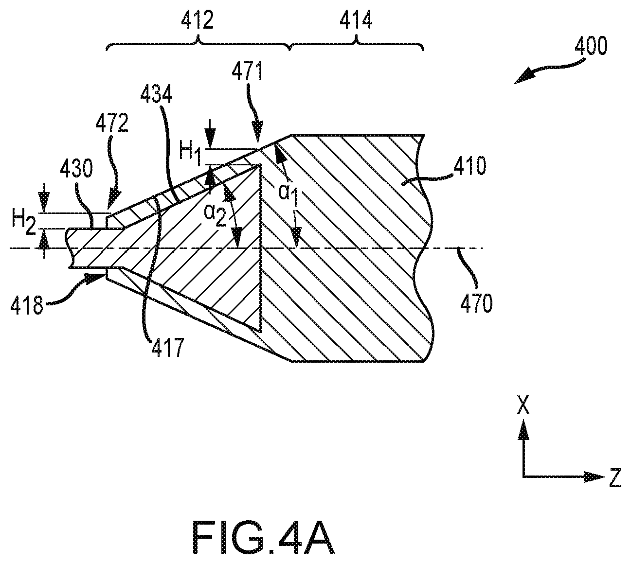 Patent US12092137 Figure 6 – Hybrid metallic/composite joint with enhanced strength