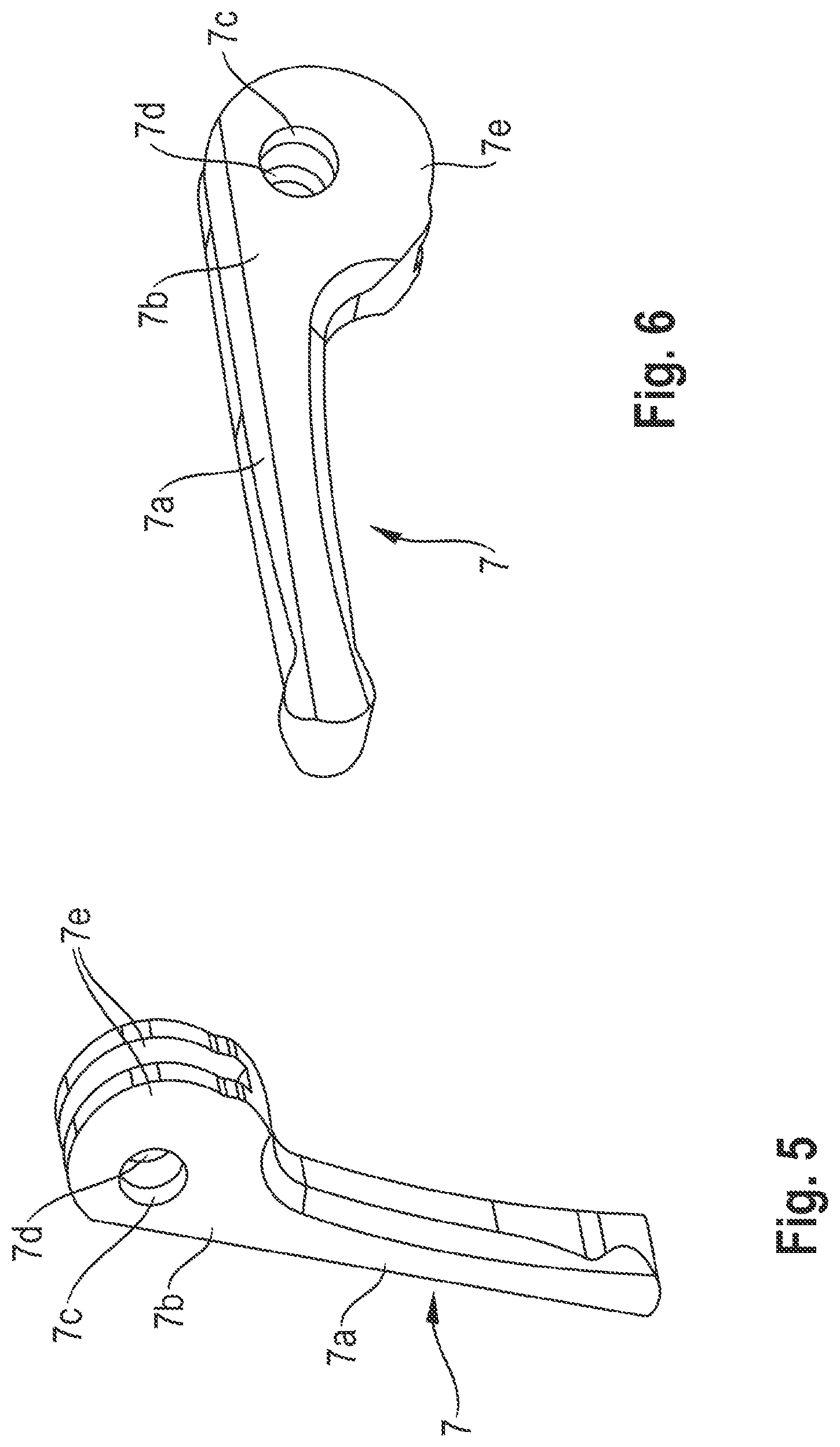 Patent US12092139 Figure 5 – Hinge for load transport trolleys