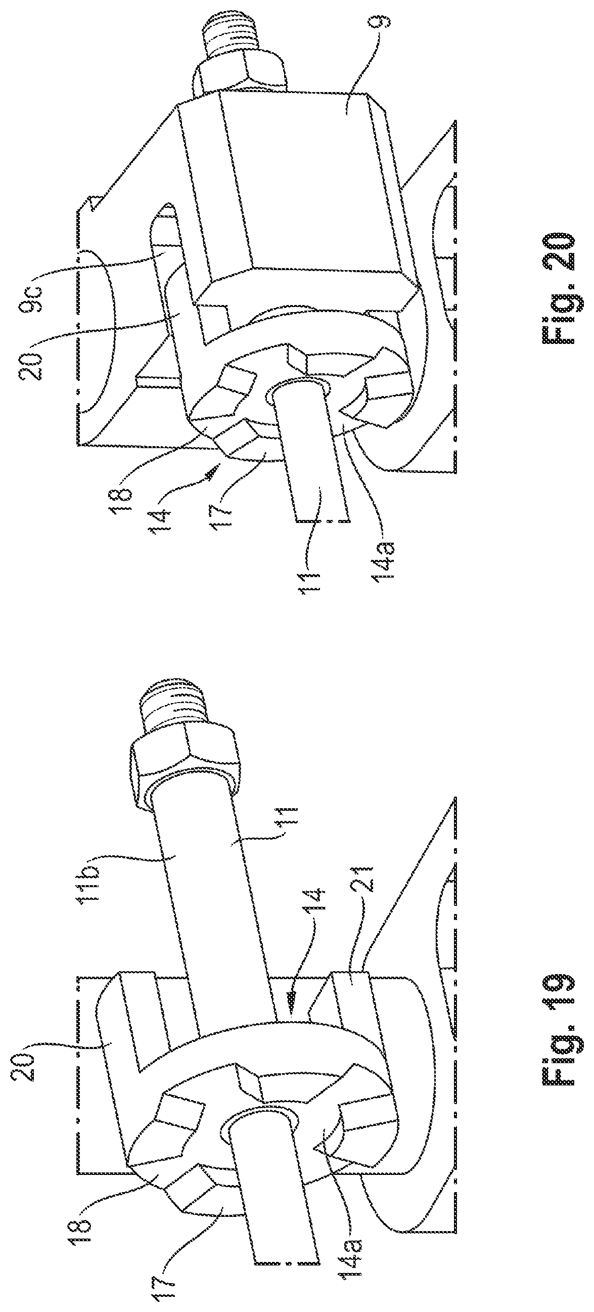 Patent US12092139 Figure 12 – Hinge for load transport trolleys