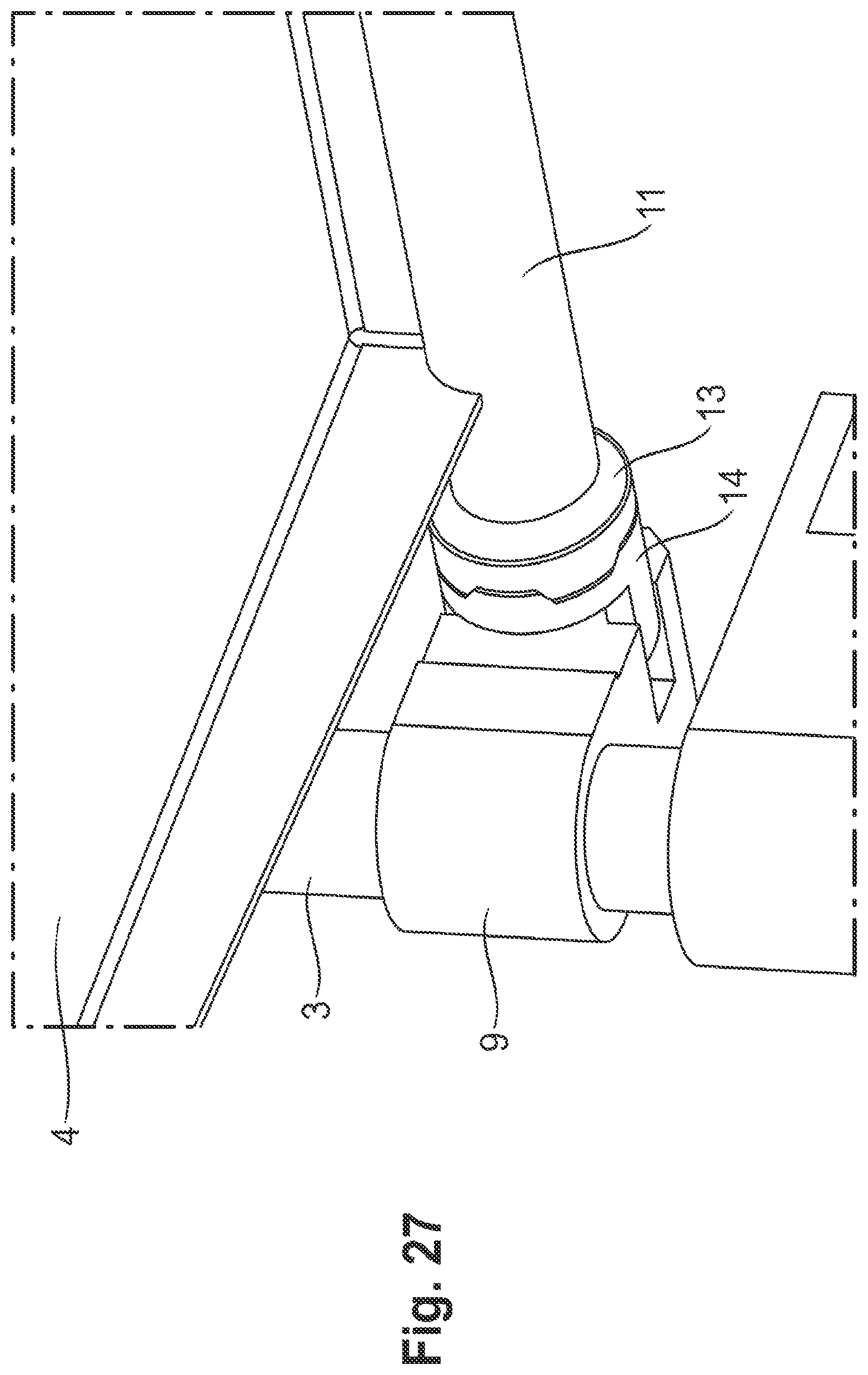 Patent US12092139 Figure 16 – Hinge for load transport trolleys