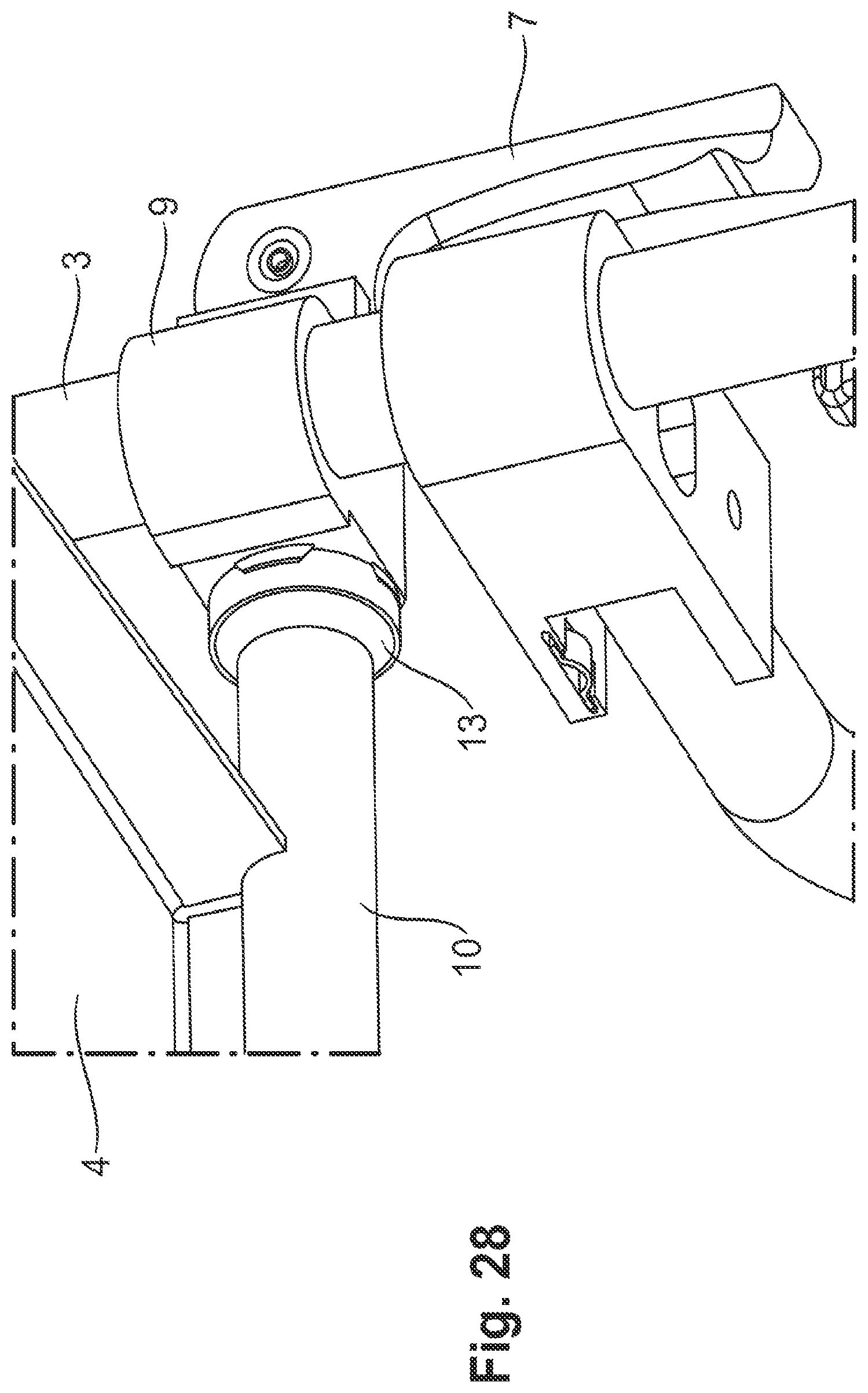 Patent US12092139 Figure 17 – Hinge for load transport trolleys