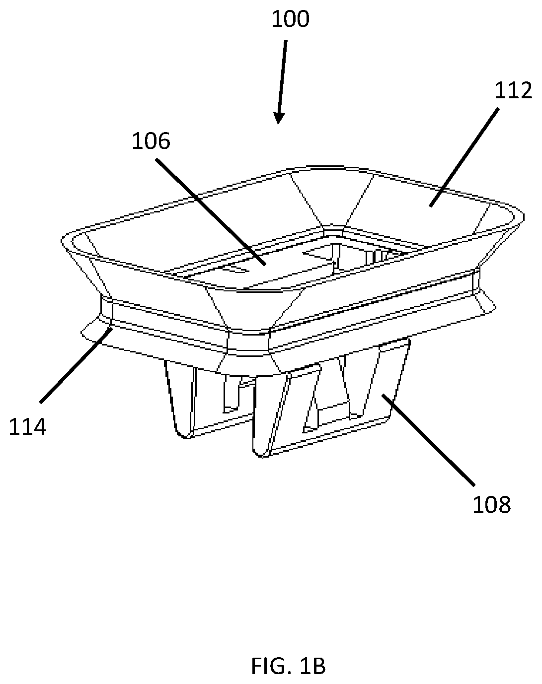 Patent US12092140 Figure 2 – Fastening clip